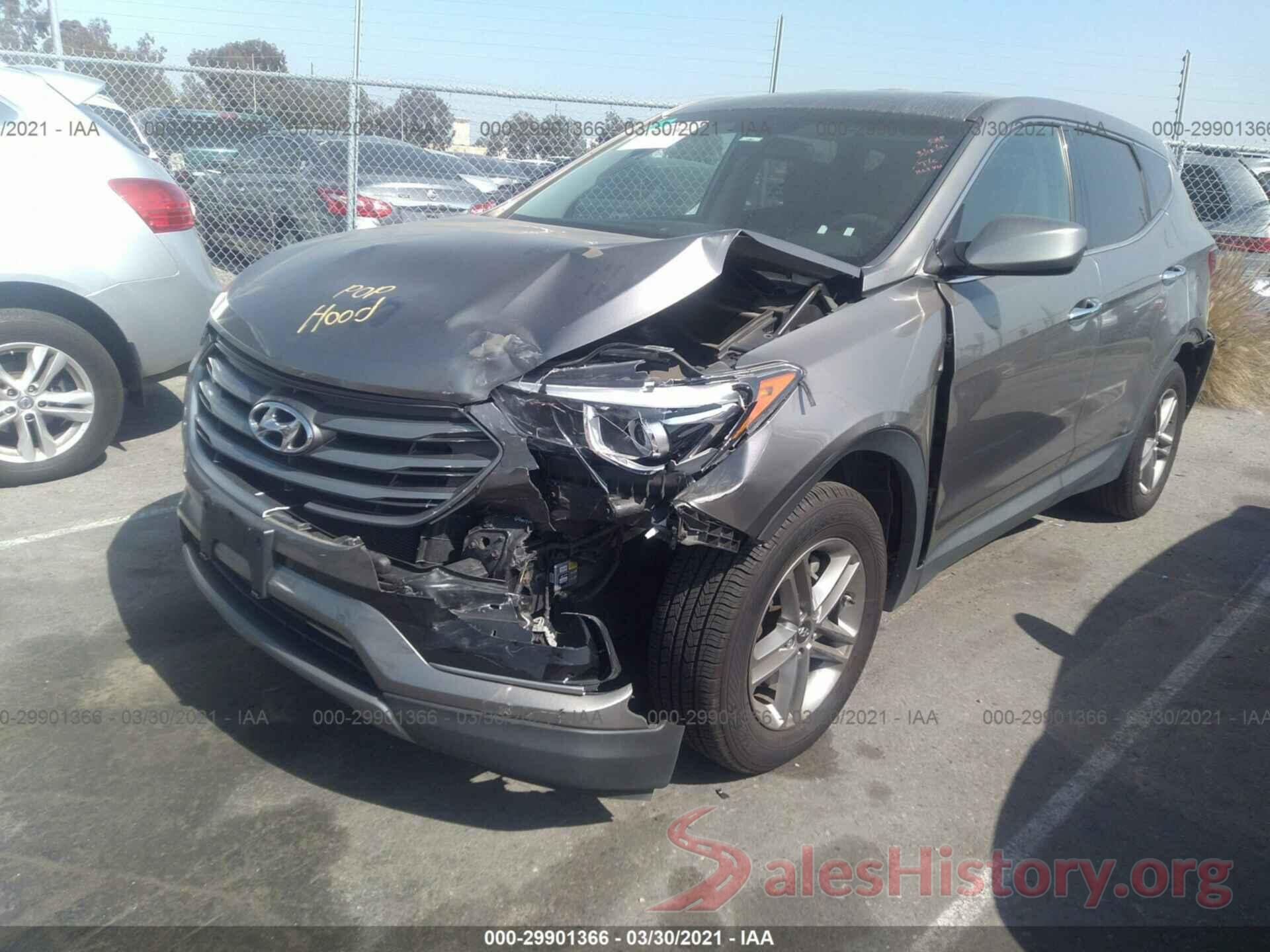 5XYZT3LB4HG395724 2017 HYUNDAI SANTA FE SPORT