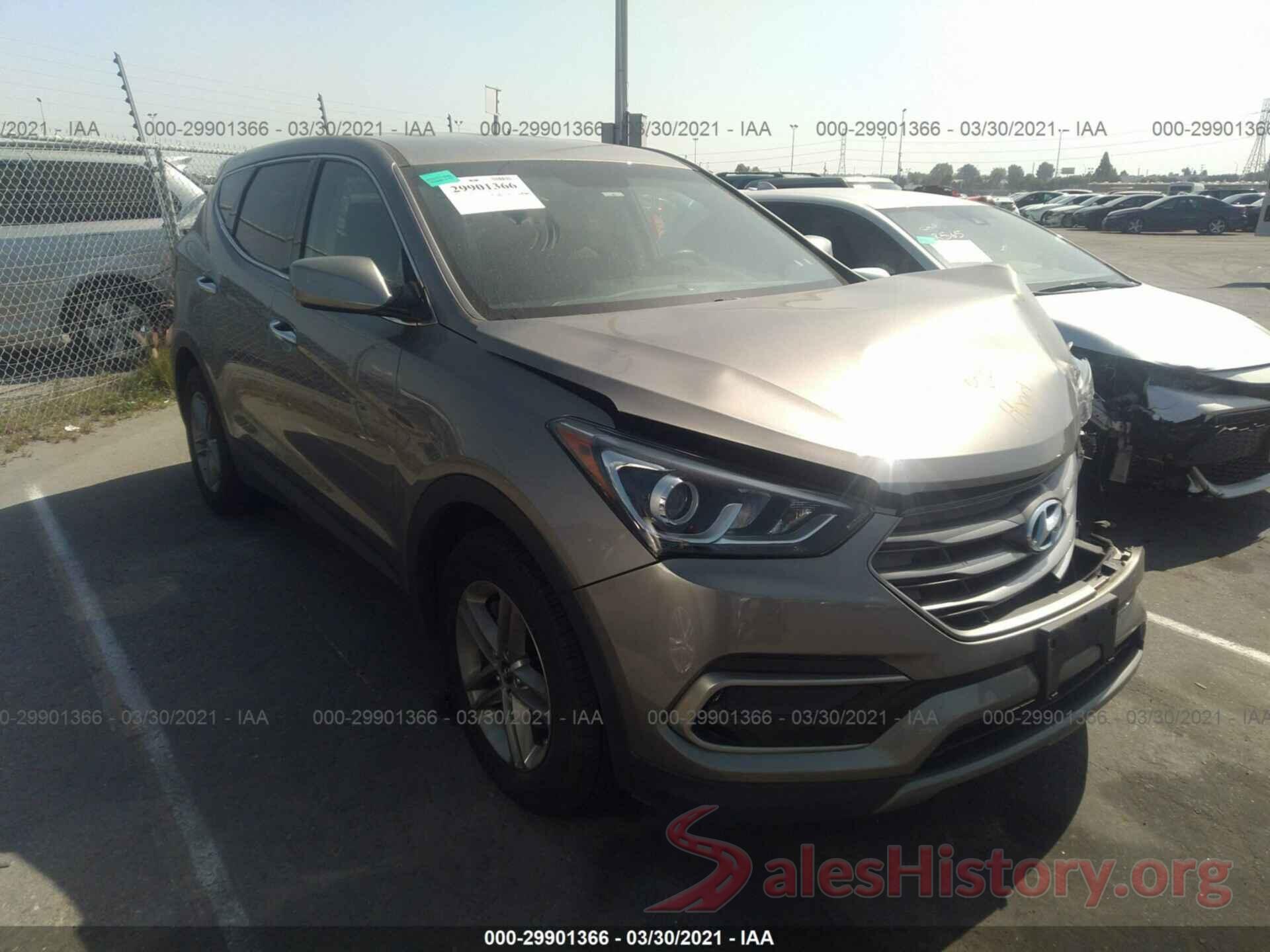 5XYZT3LB4HG395724 2017 HYUNDAI SANTA FE SPORT