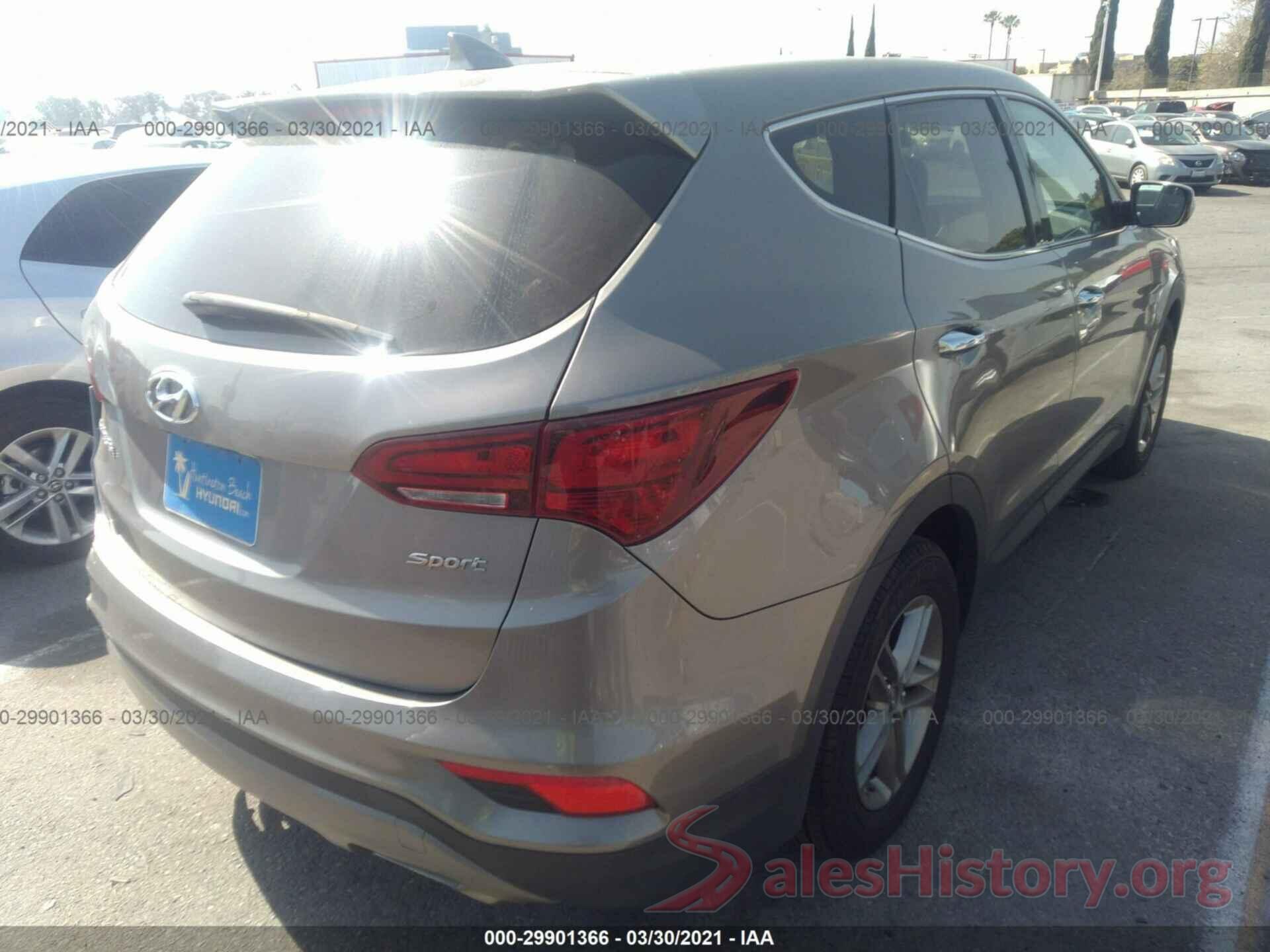 5XYZT3LB4HG395724 2017 HYUNDAI SANTA FE SPORT