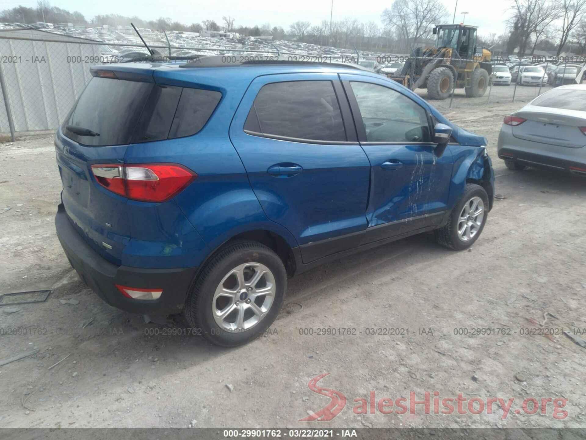 MAJ3S2GE2KC301980 2019 FORD ECOSPORT