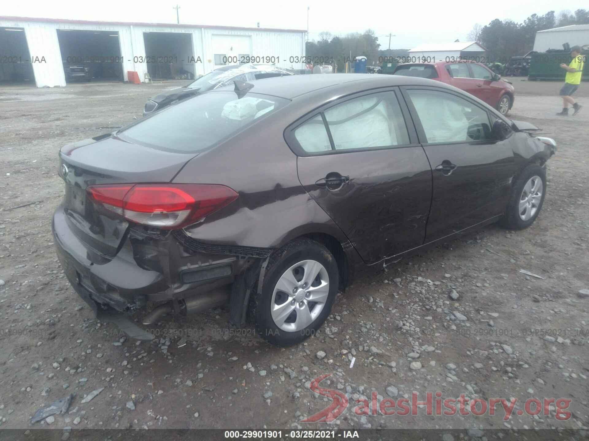 3KPFL4A79HE107295 2017 KIA FORTE