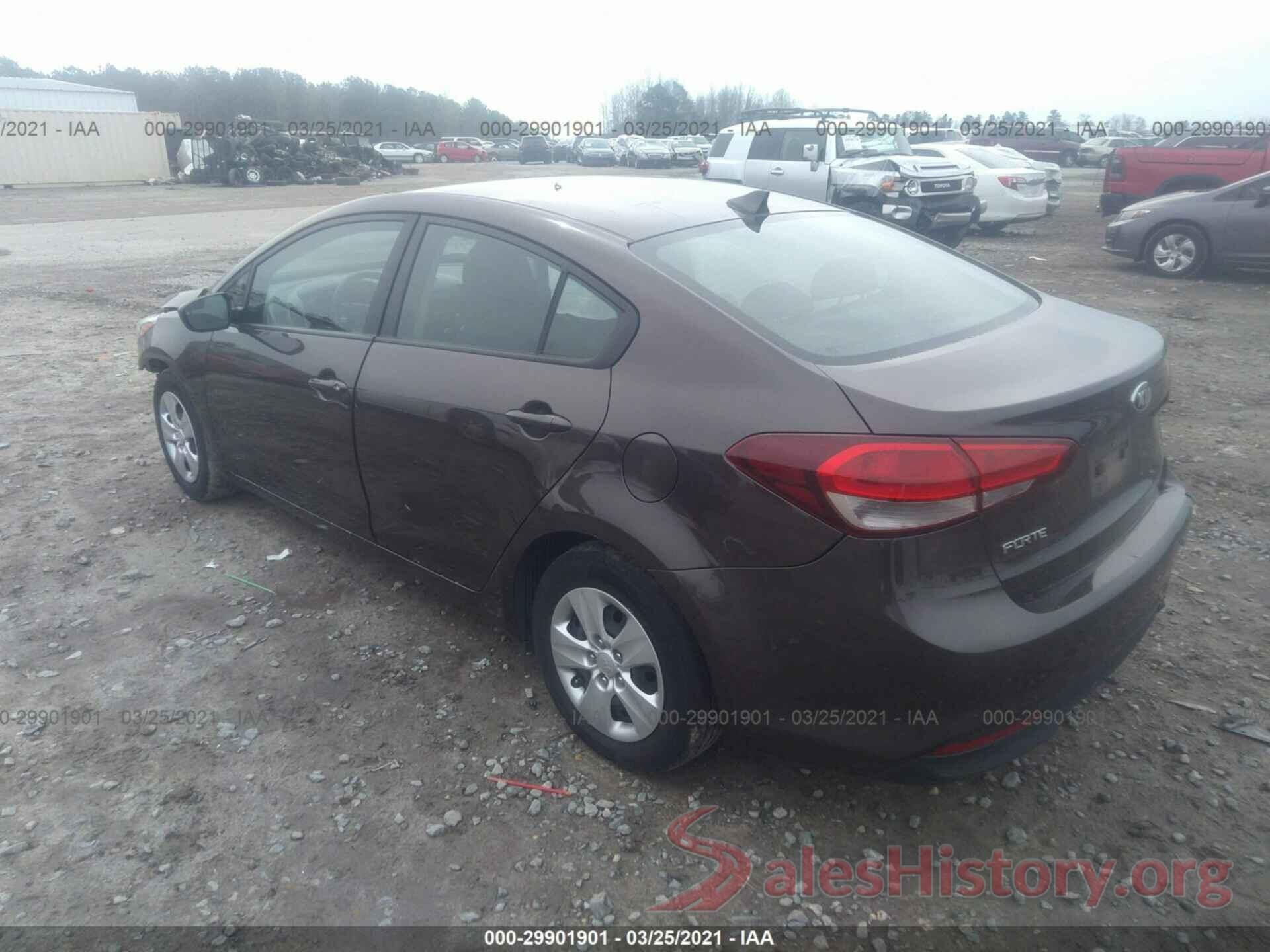 3KPFL4A79HE107295 2017 KIA FORTE