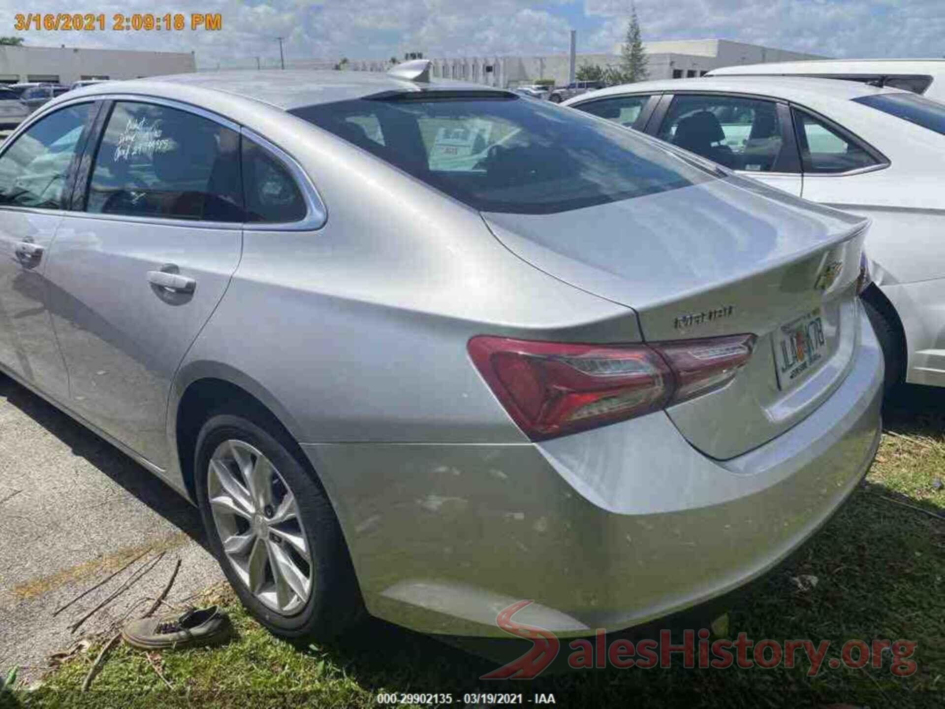 1G1ZD5ST0LF030318 2020 CHEVROLET MALIBU