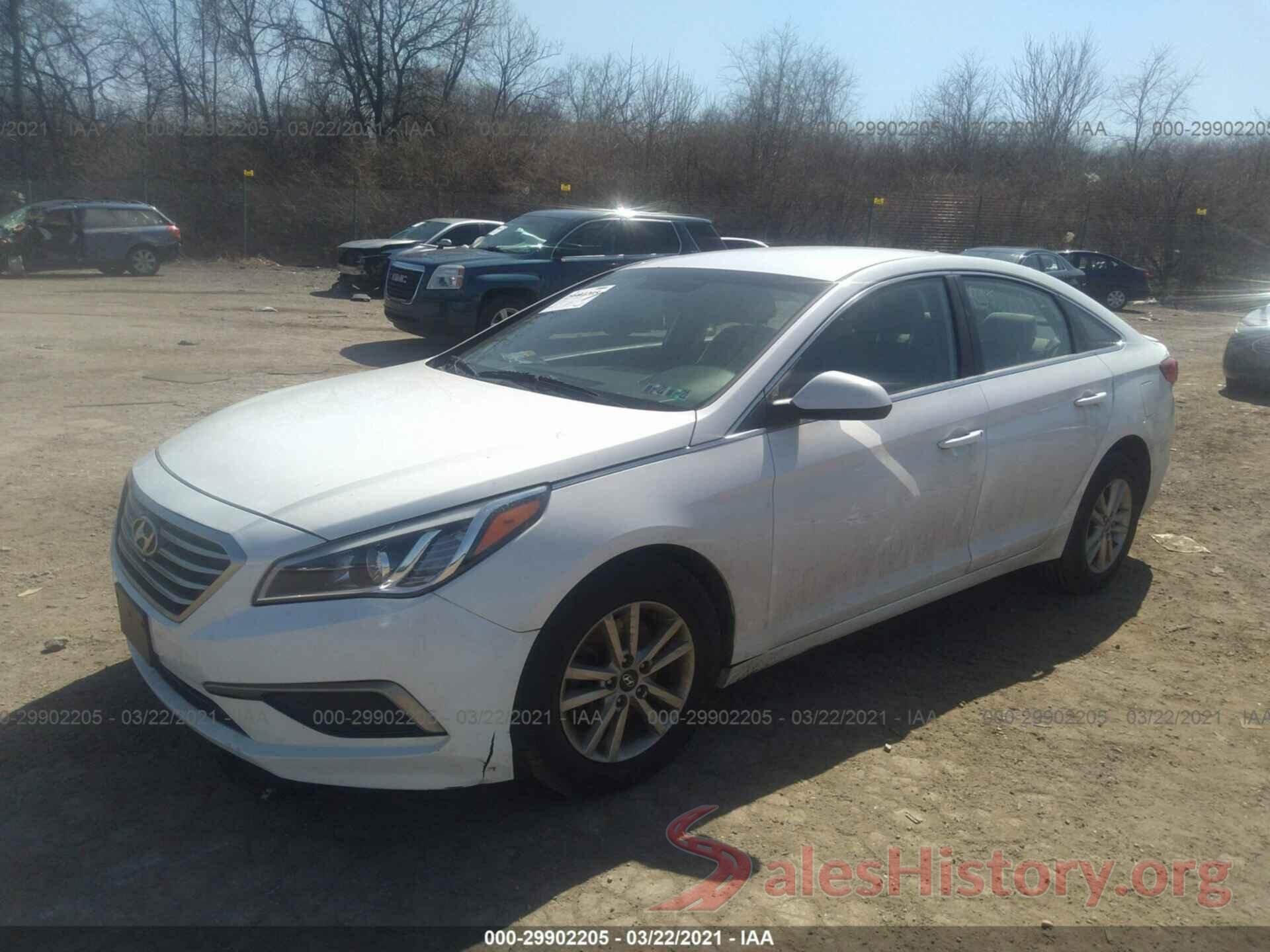 5NPE24AF0HH547505 2017 HYUNDAI SONATA