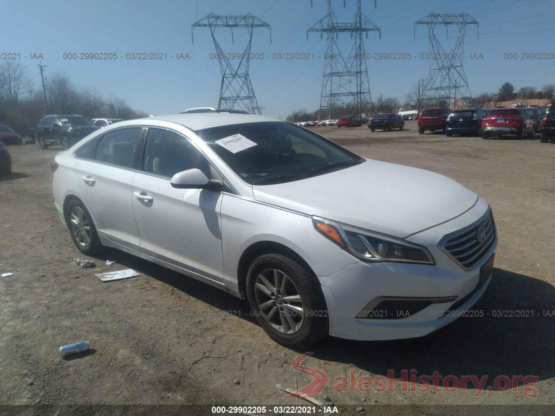 5NPE24AF0HH547505 2017 HYUNDAI SONATA