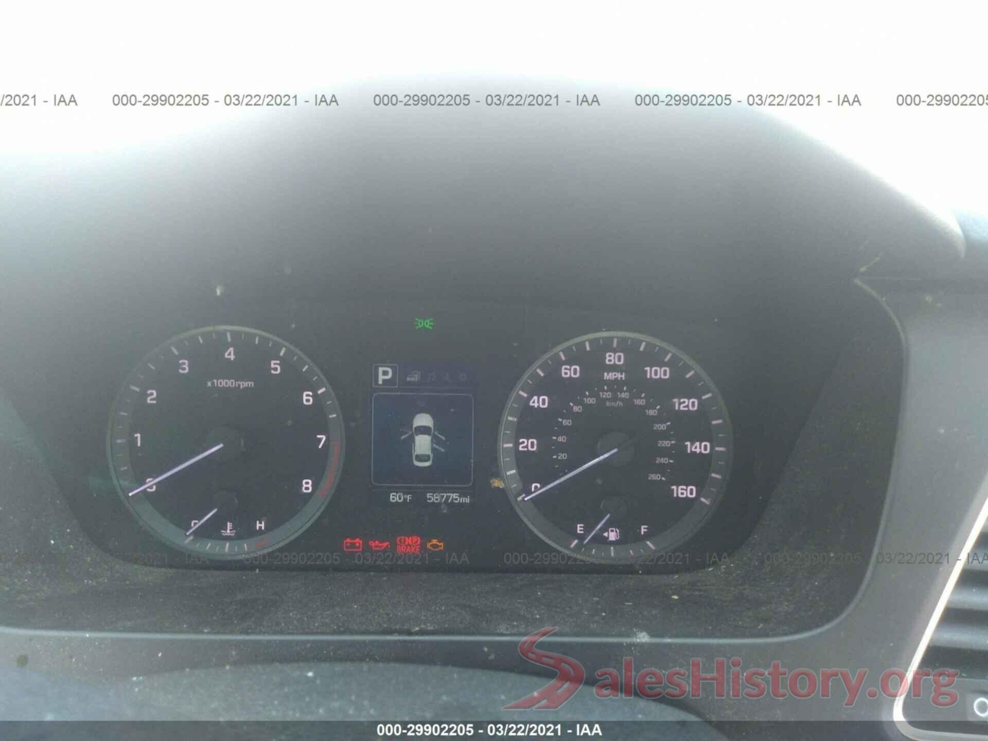 5NPE24AF0HH547505 2017 HYUNDAI SONATA