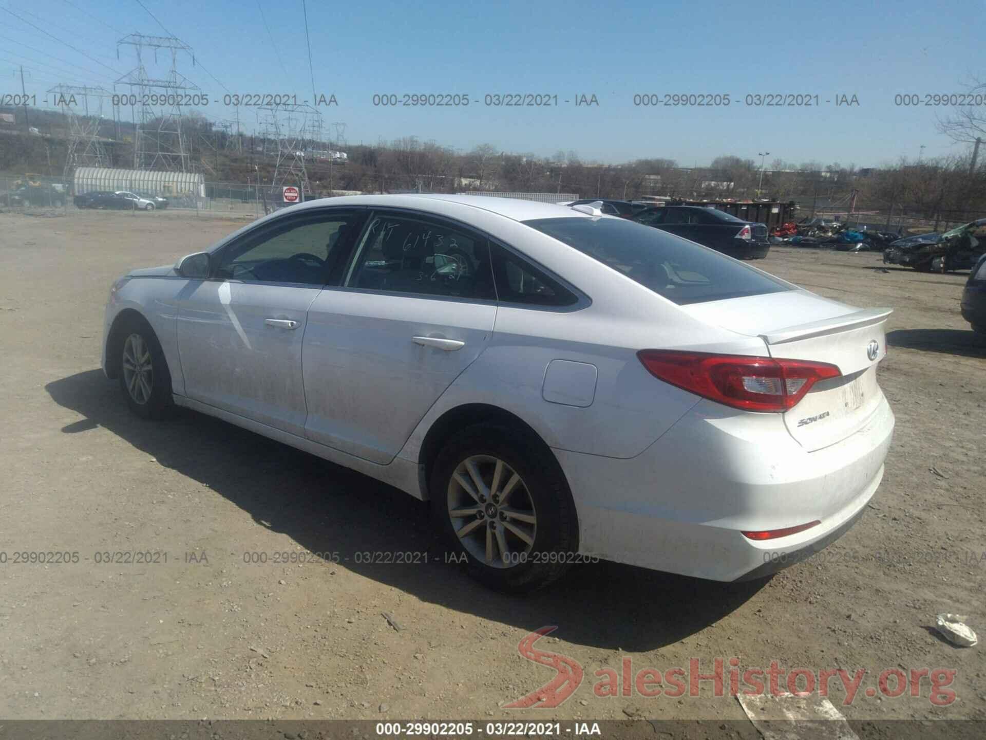 5NPE24AF0HH547505 2017 HYUNDAI SONATA