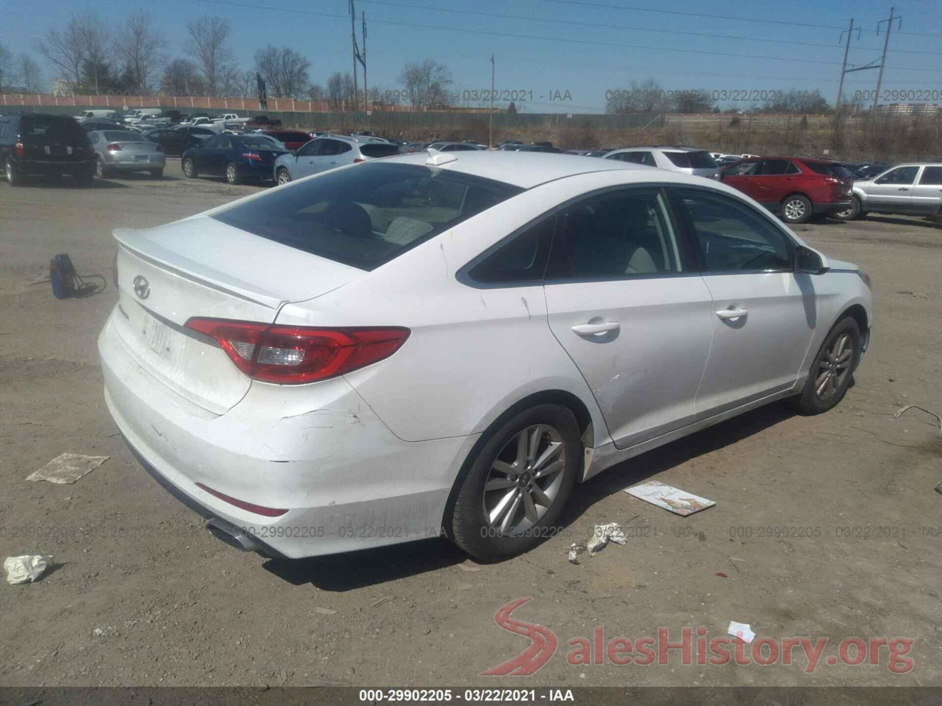 5NPE24AF0HH547505 2017 HYUNDAI SONATA