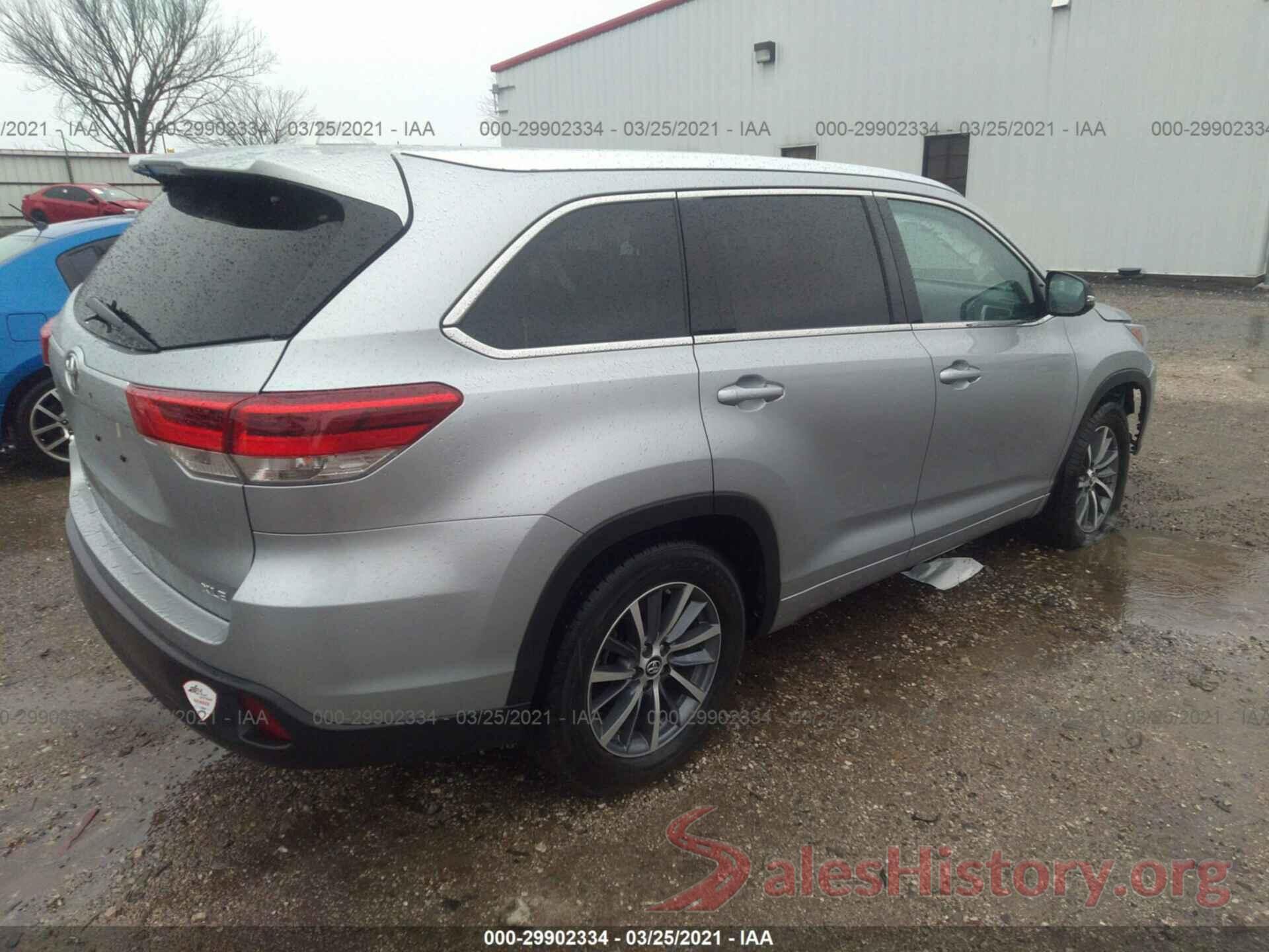 5TDKZRFH3HS517060 2017 TOYOTA HIGHLANDER