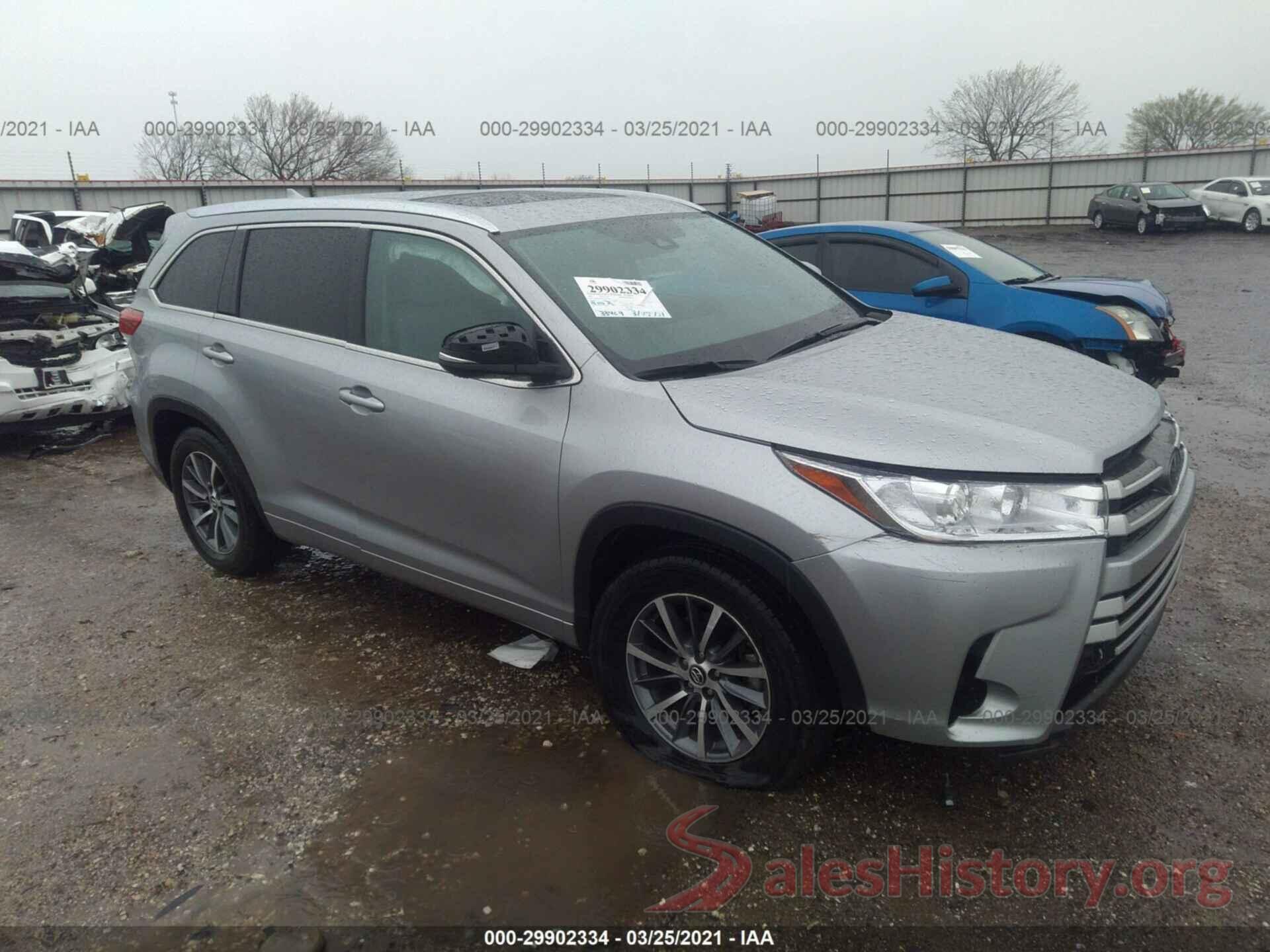 5TDKZRFH3HS517060 2017 TOYOTA HIGHLANDER