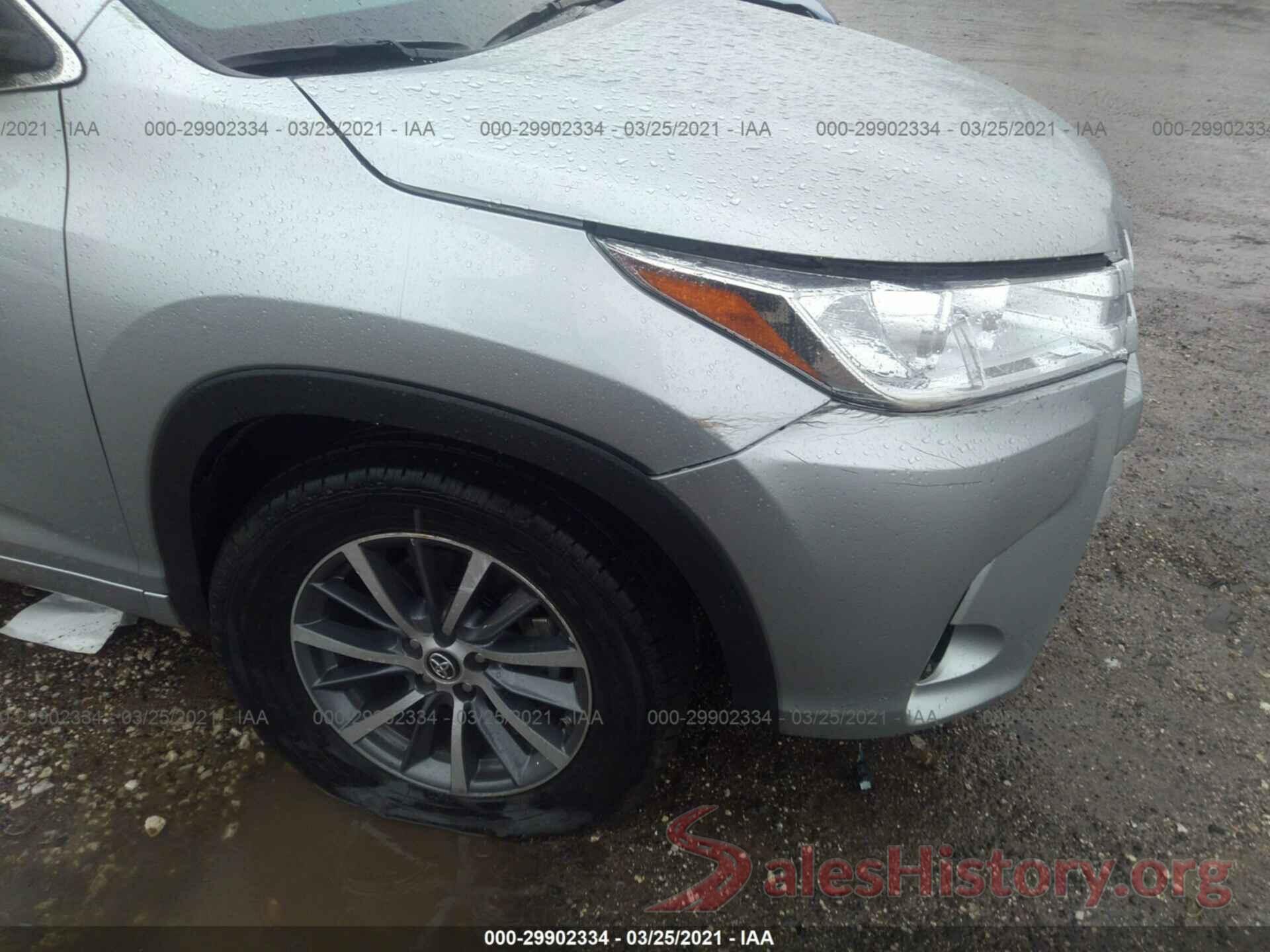 5TDKZRFH3HS517060 2017 TOYOTA HIGHLANDER