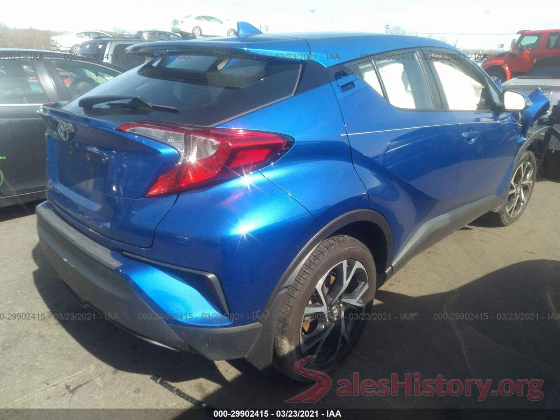 NMTKHMBX6JR004053 2018 TOYOTA C-HR