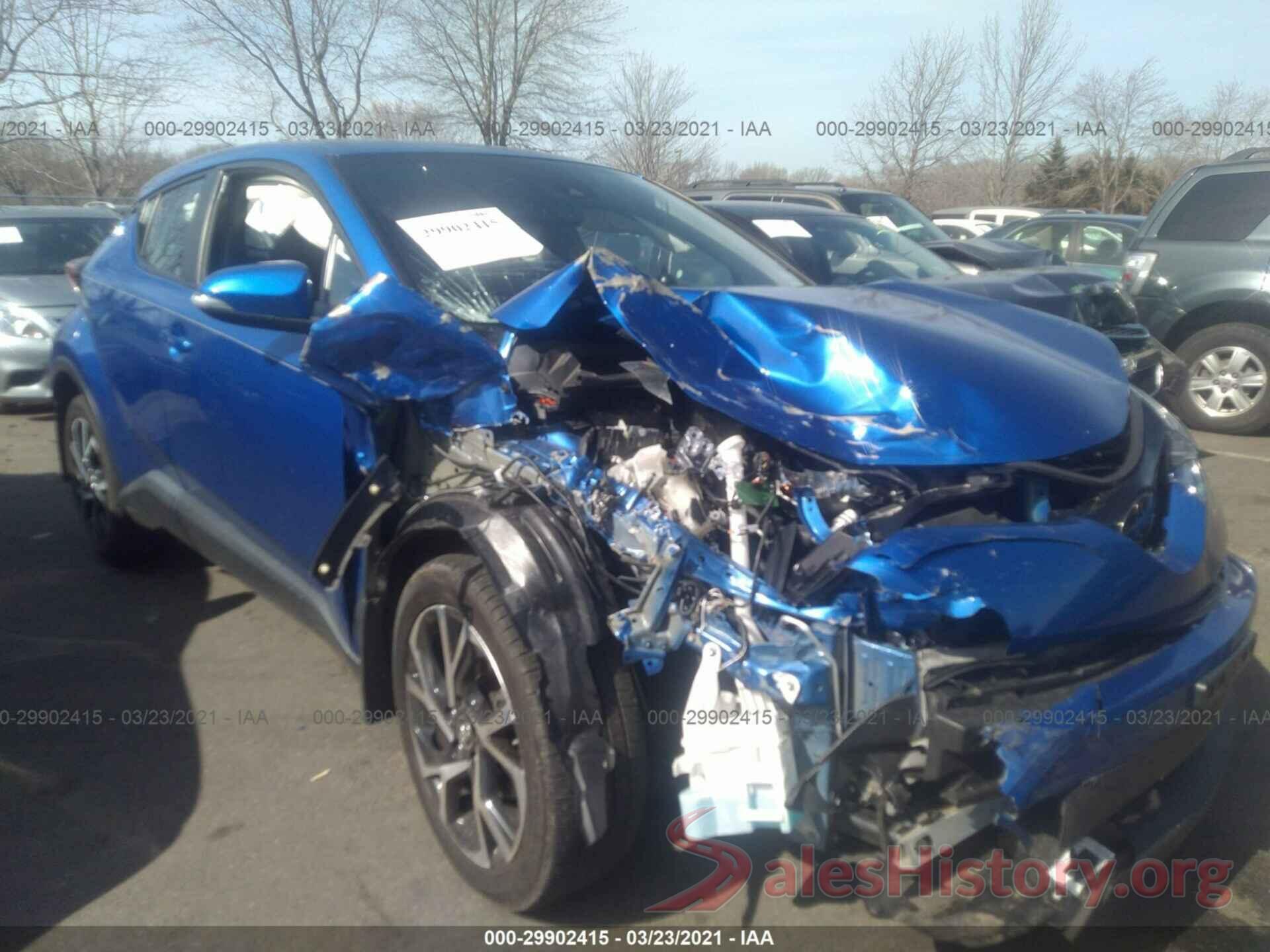 NMTKHMBX6JR004053 2018 TOYOTA C-HR