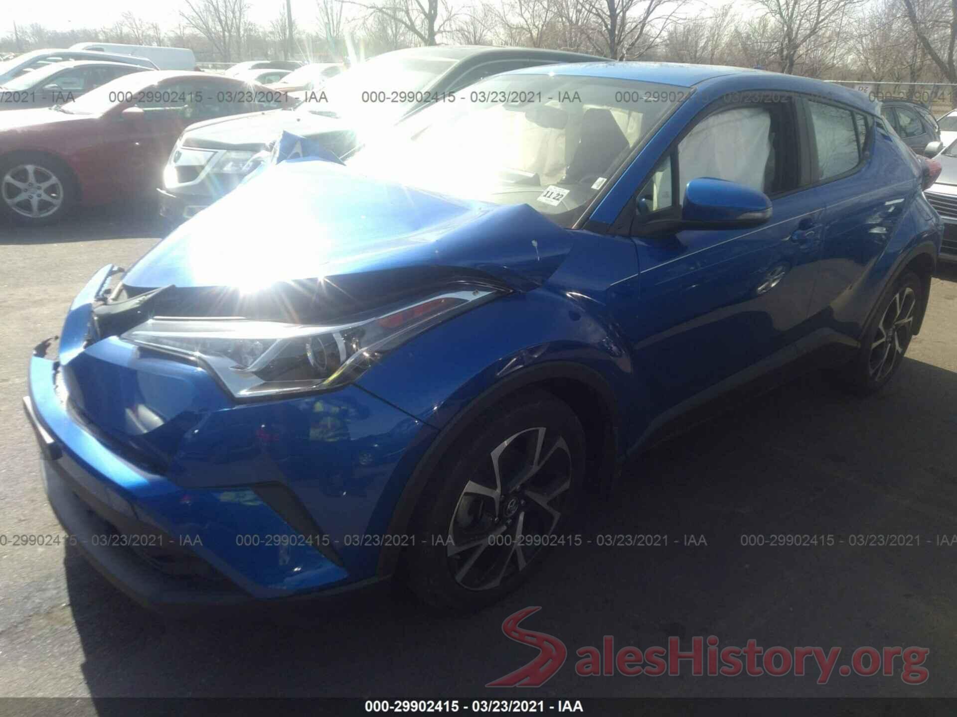 NMTKHMBX6JR004053 2018 TOYOTA C-HR