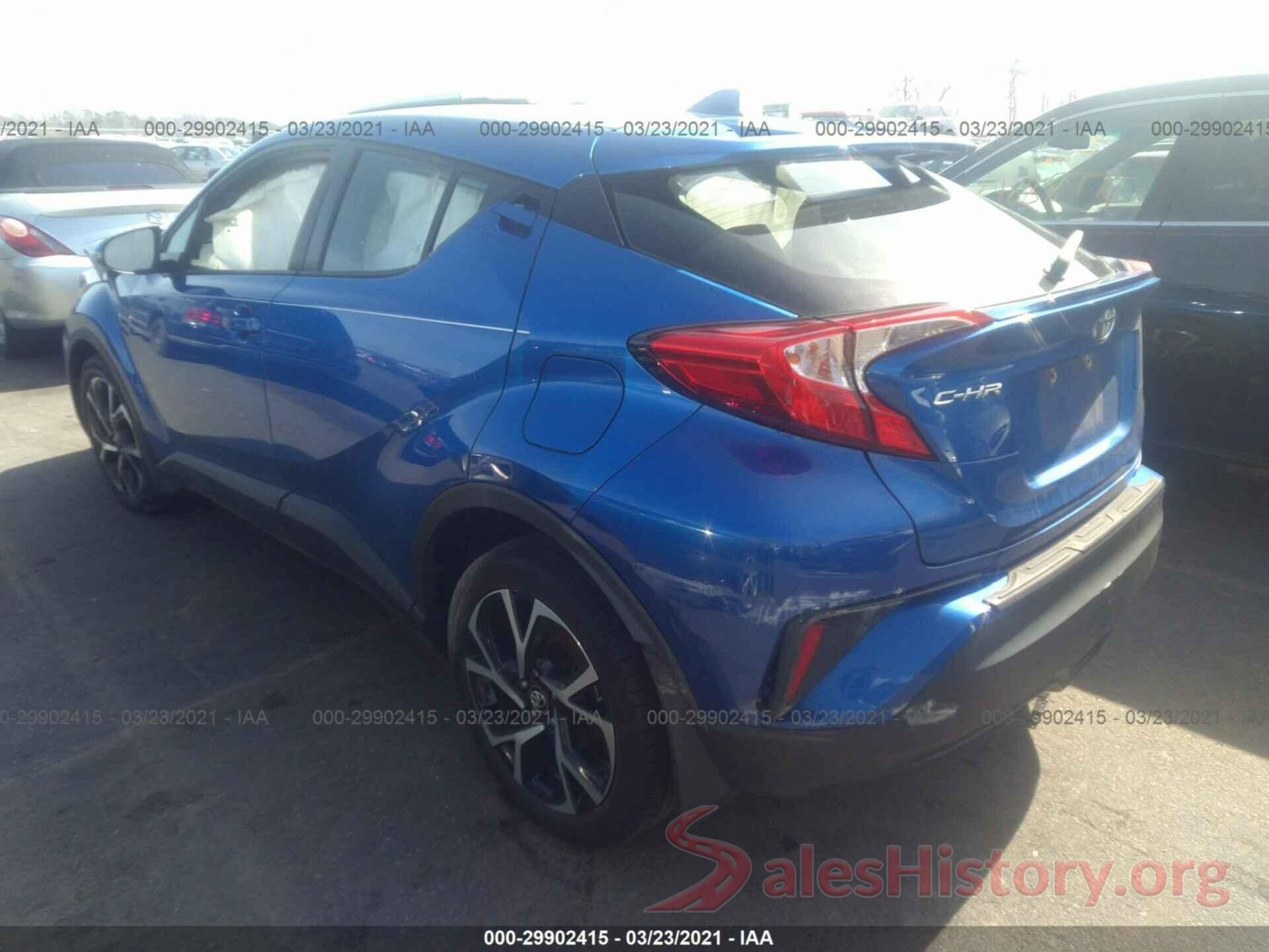 NMTKHMBX6JR004053 2018 TOYOTA C-HR