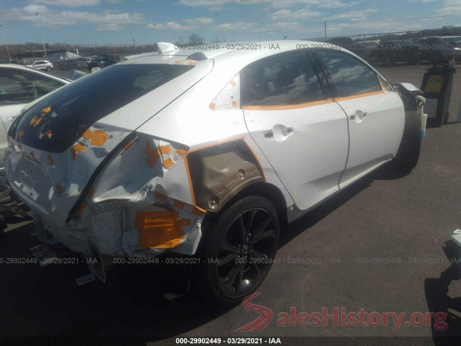 SHHFK7H42KU416154 2019 HONDA CIVIC HATCHBACK