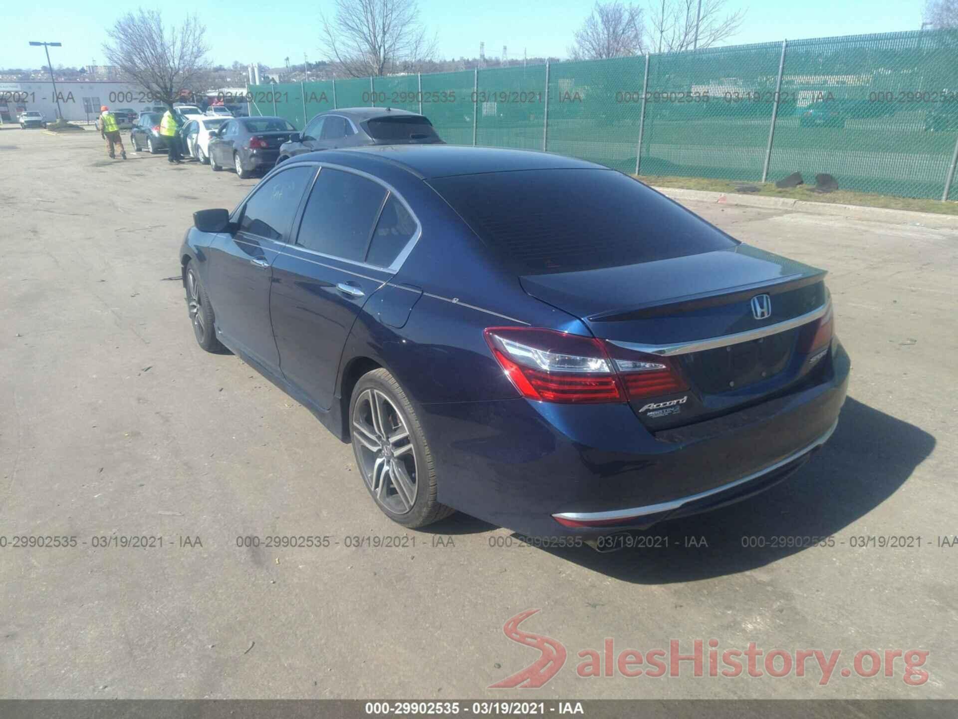 1HGCR2F59GA183535 2016 HONDA ACCORD SEDAN