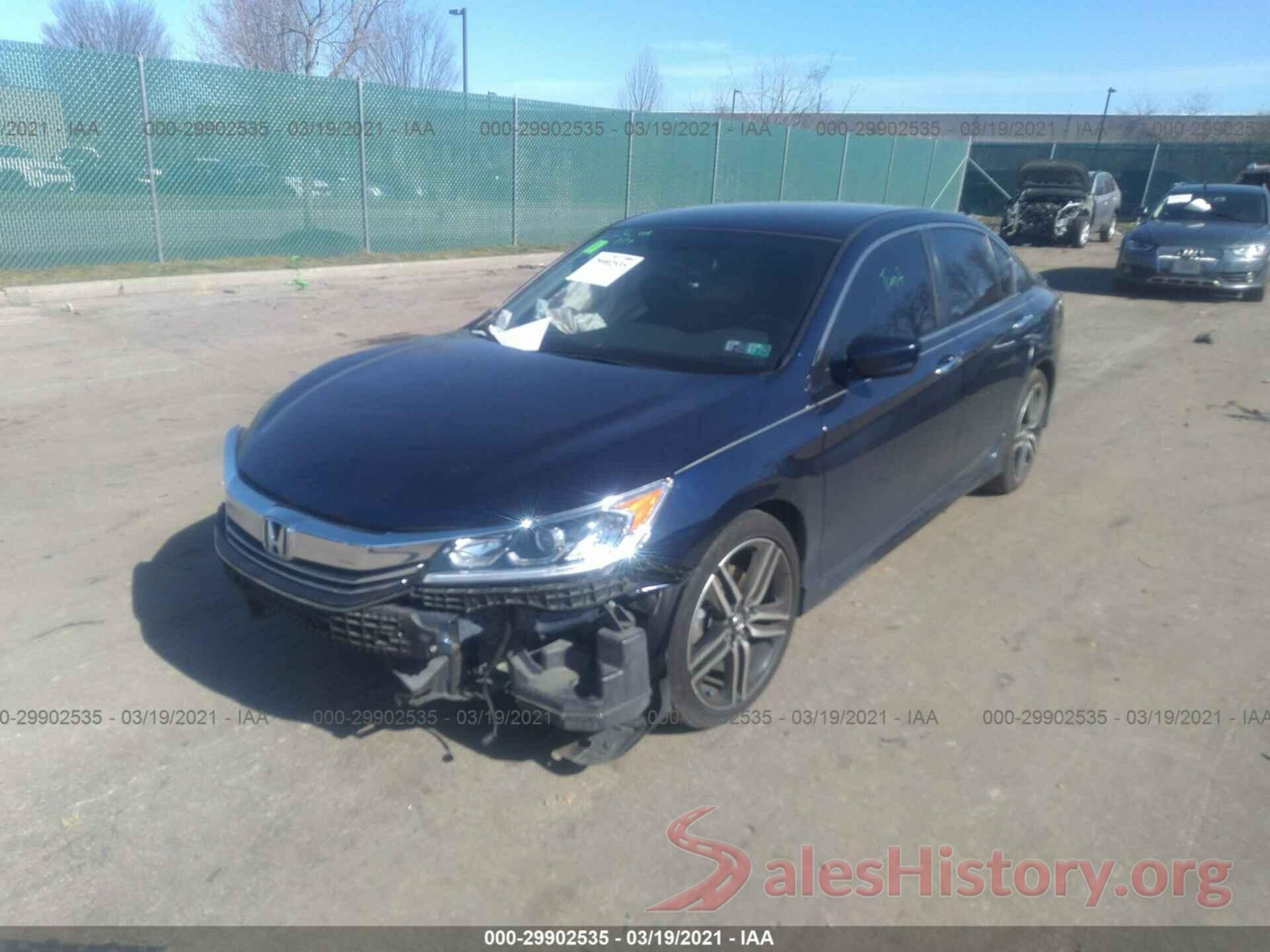 1HGCR2F59GA183535 2016 HONDA ACCORD SEDAN