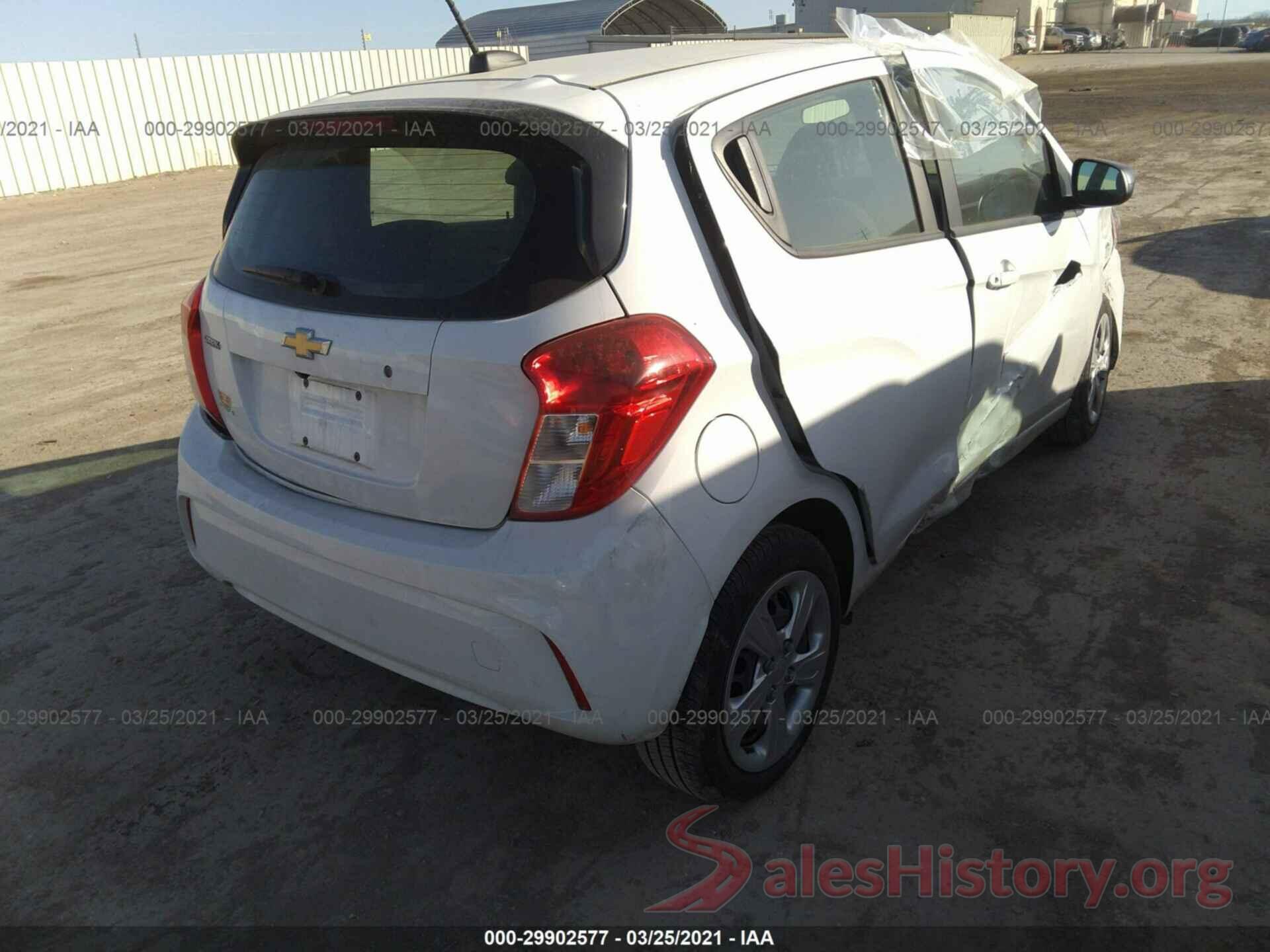 KL8CB6SA2LC449692 2020 CHEVROLET SPARK