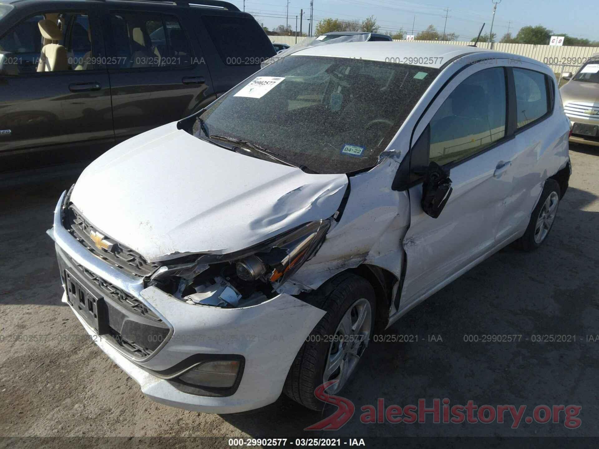 KL8CB6SA2LC449692 2020 CHEVROLET SPARK