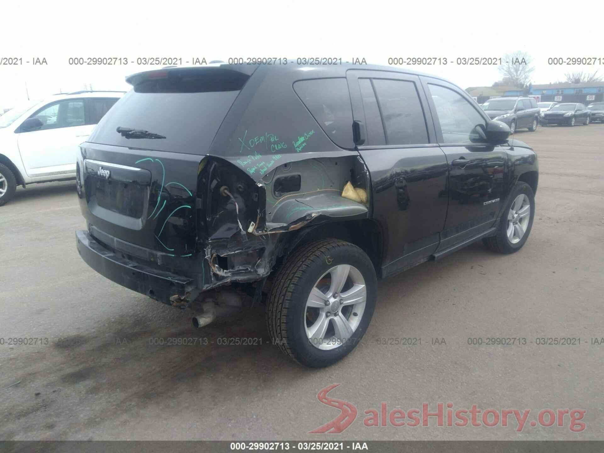 1C4NJDEB5HD204642 2017 JEEP COMPASS