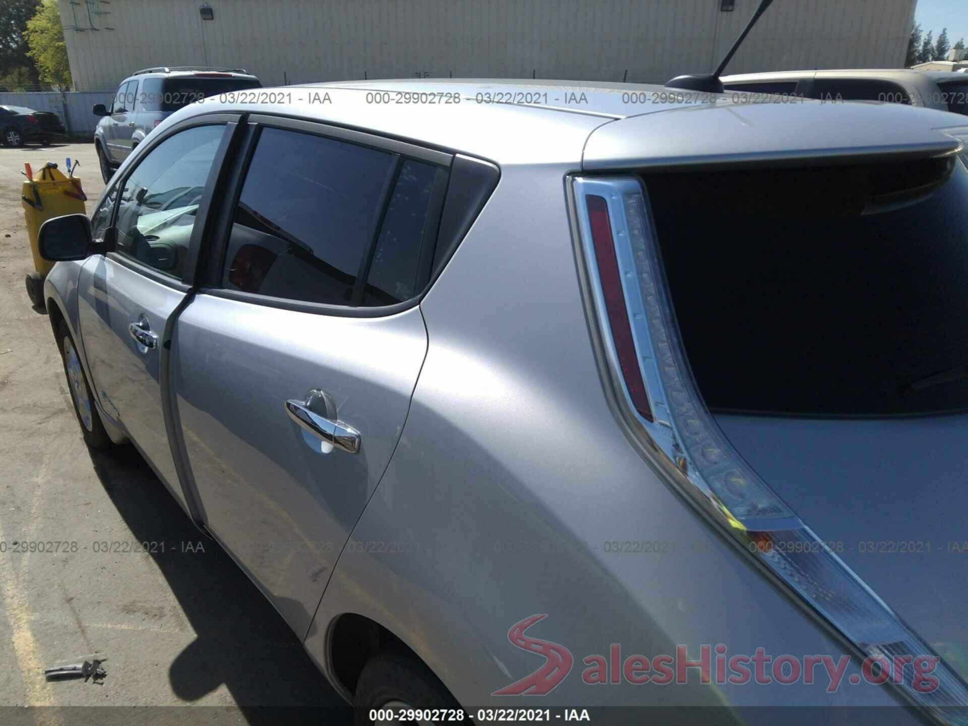 1N4AZ0CP4EC337933 2014 NISSAN LEAF