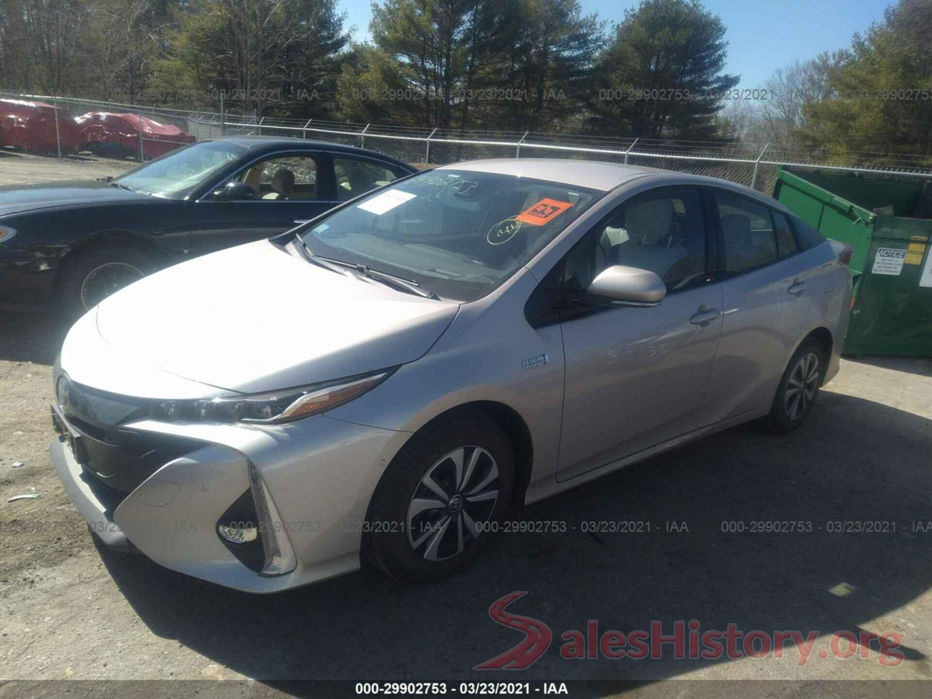 JTDKARFP9J3102914 2018 TOYOTA PRIUS PRIME