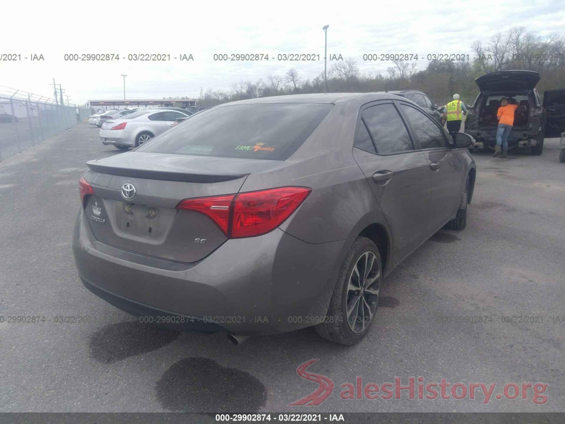 5YFBURHE1KP866722 2019 TOYOTA COROLLA