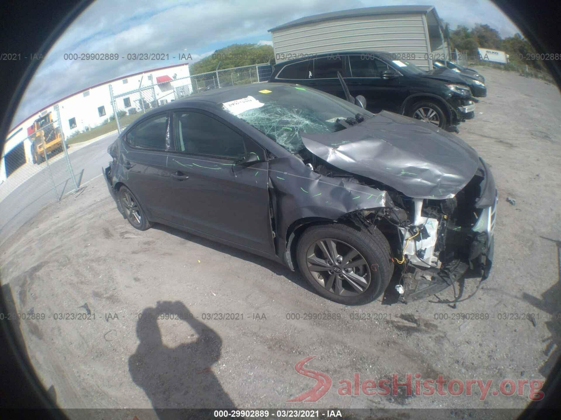 5NPD84LF6JH349492 2018 HYUNDAI ELANTRA