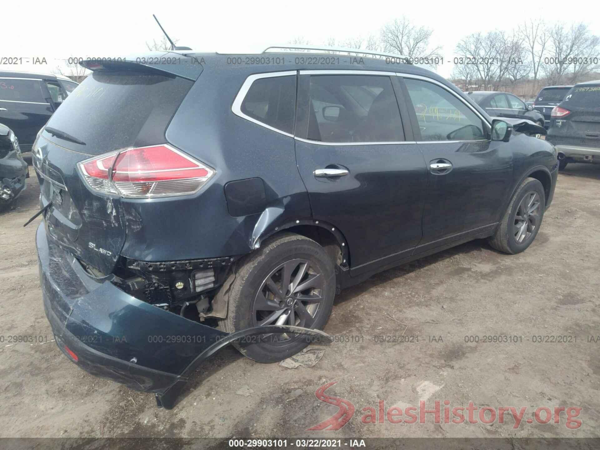 5N1AT2MN4GC869718 2016 NISSAN ROGUE