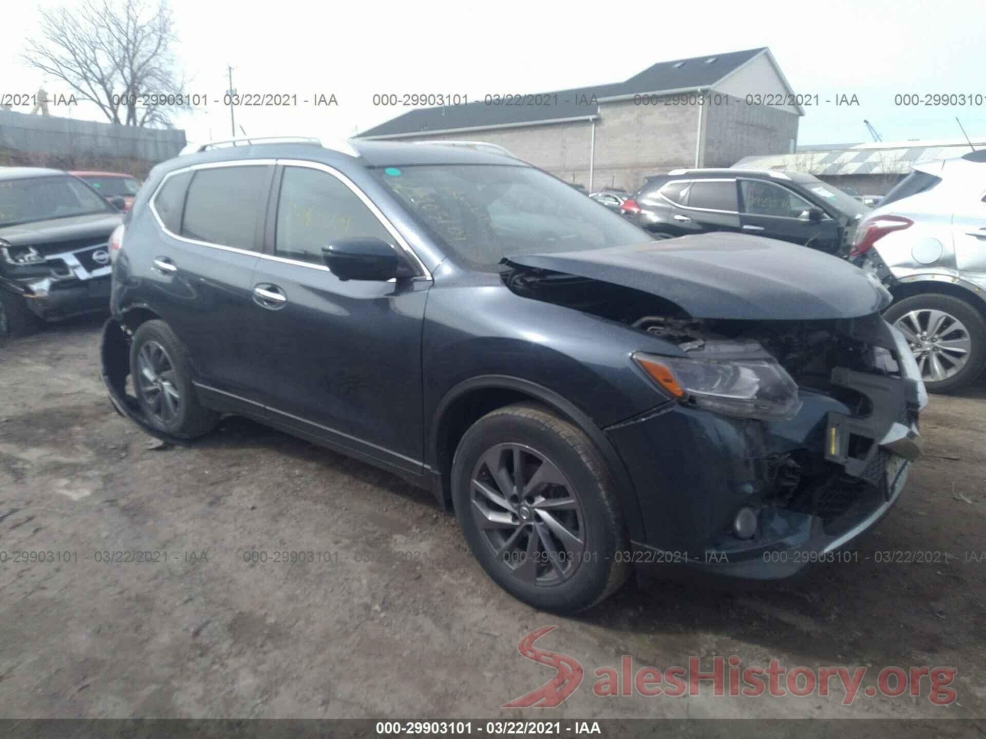 5N1AT2MN4GC869718 2016 NISSAN ROGUE