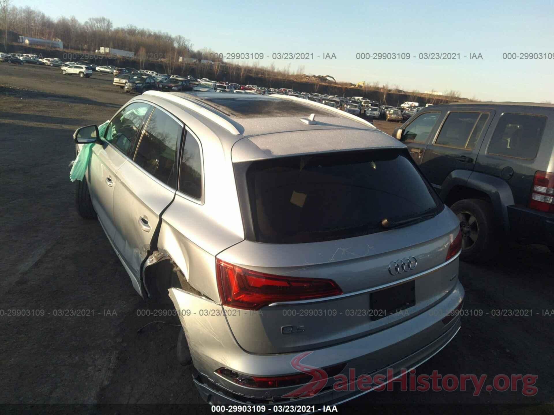 WA1AAAFY5M2012184 2021 AUDI Q5