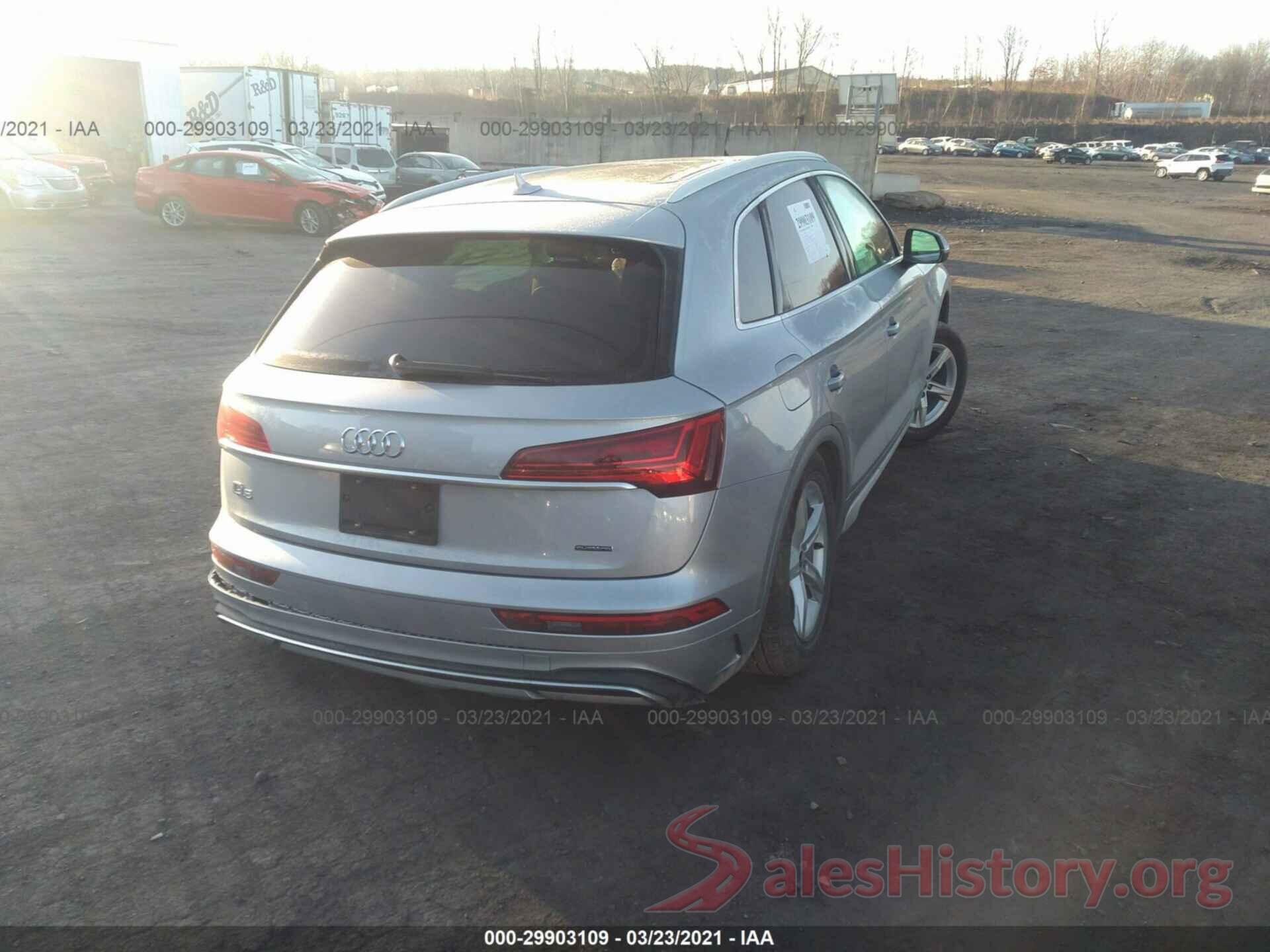 WA1AAAFY5M2012184 2021 AUDI Q5