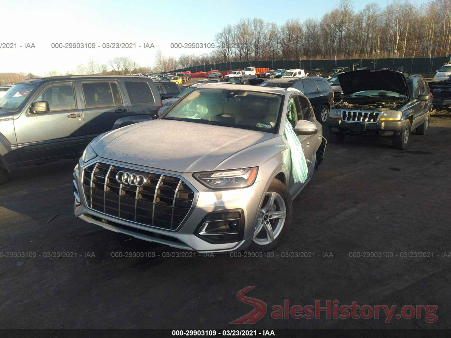 WA1AAAFY5M2012184 2021 AUDI Q5