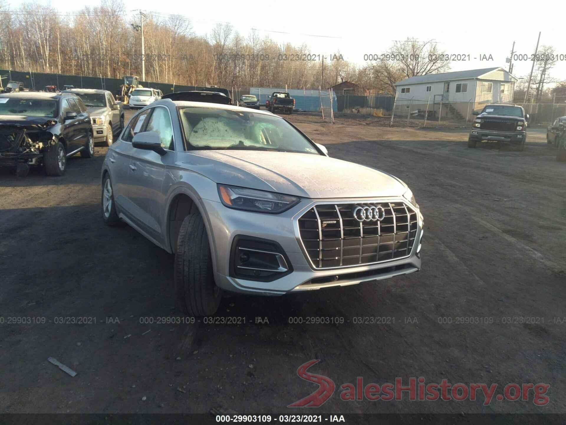 WA1AAAFY5M2012184 2021 AUDI Q5