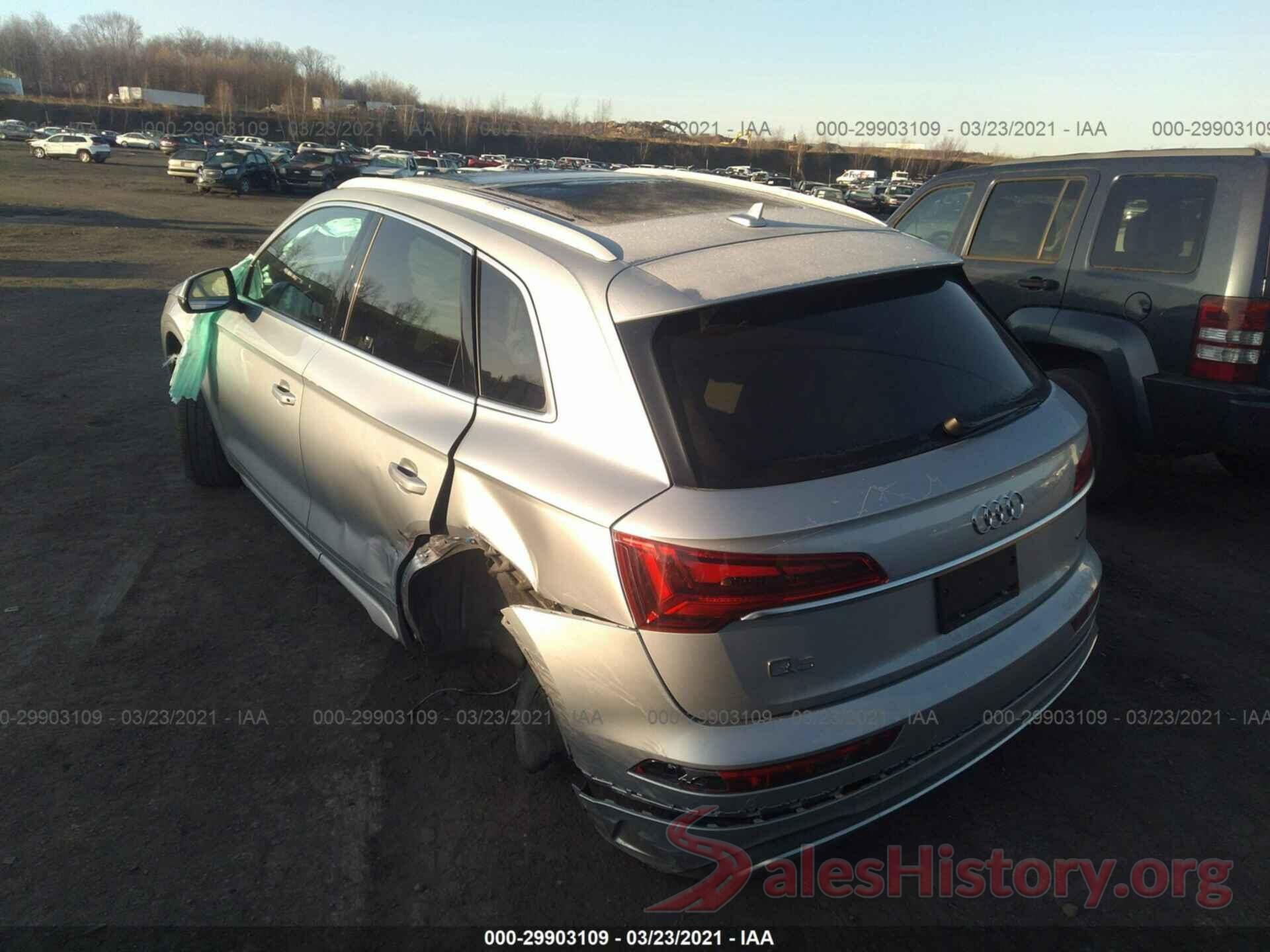 WA1AAAFY5M2012184 2021 AUDI Q5