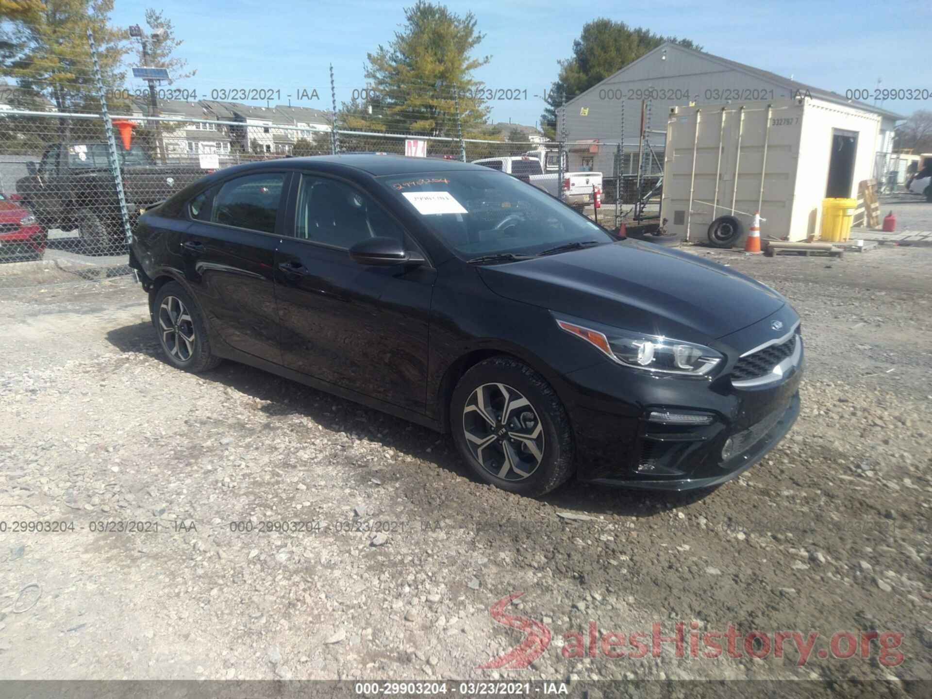 3KPF24AD1LE179206 2020 KIA FORTE