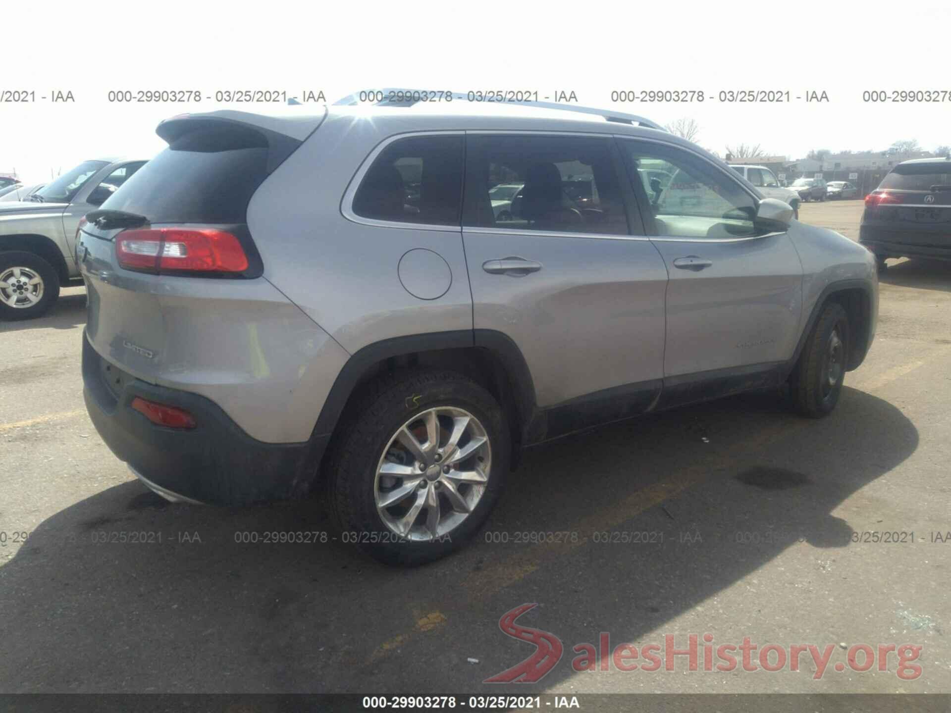 1C4PJMDS4GW262898 2016 JEEP CHEROKEE