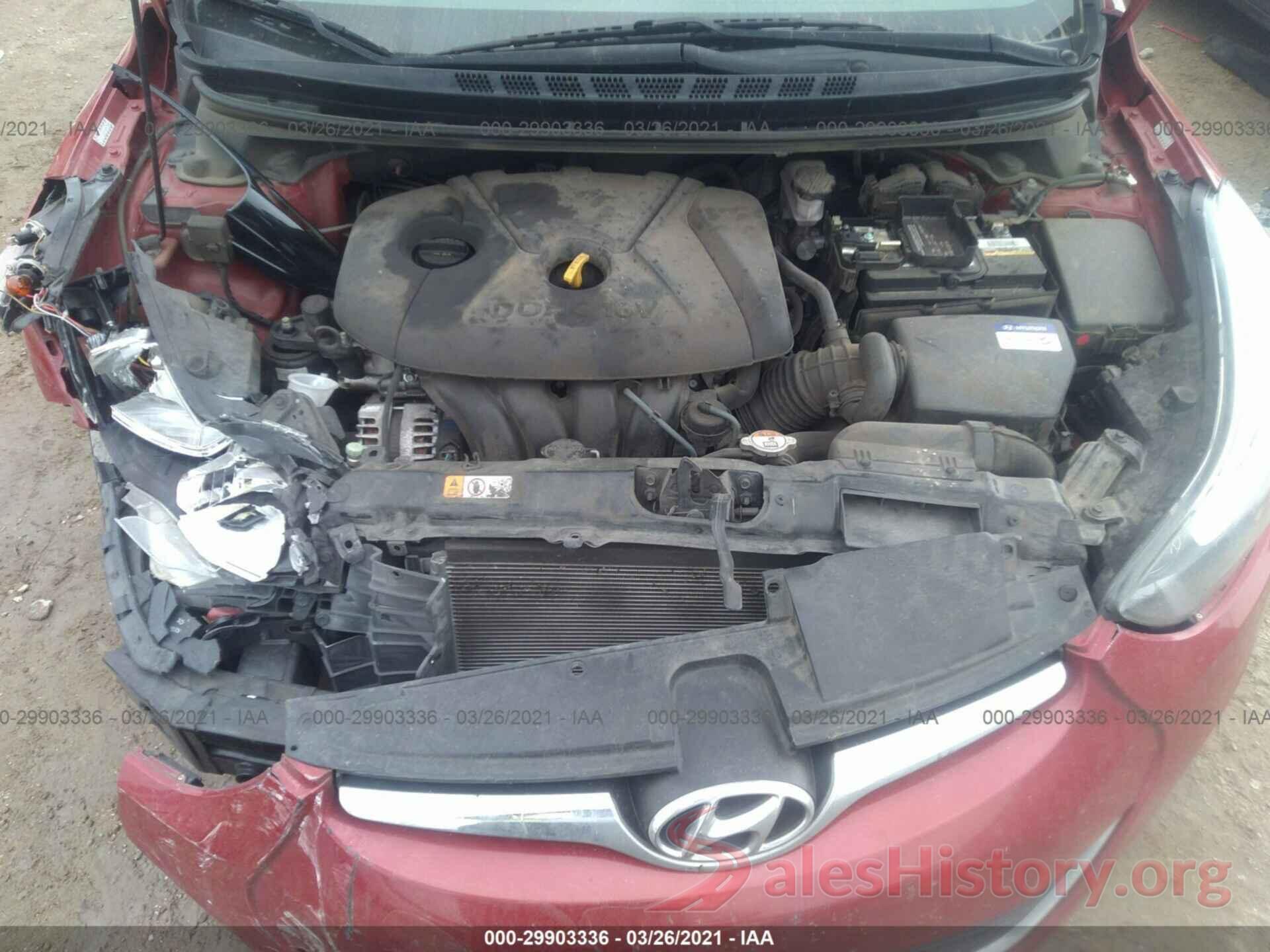 KMHDH4AE8GU554073 2016 HYUNDAI ELANTRA