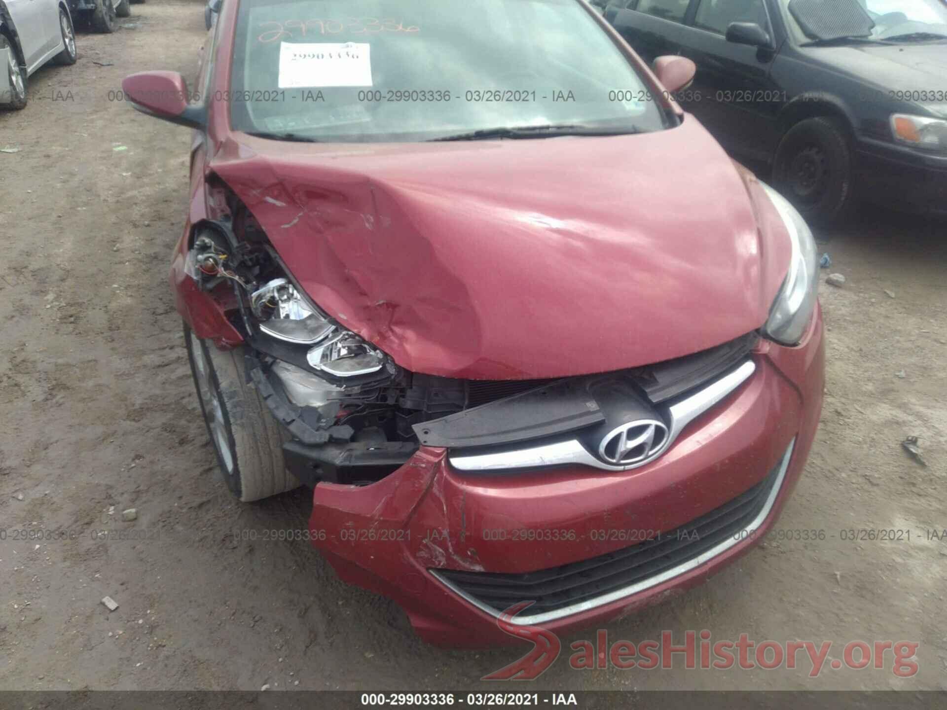 KMHDH4AE8GU554073 2016 HYUNDAI ELANTRA