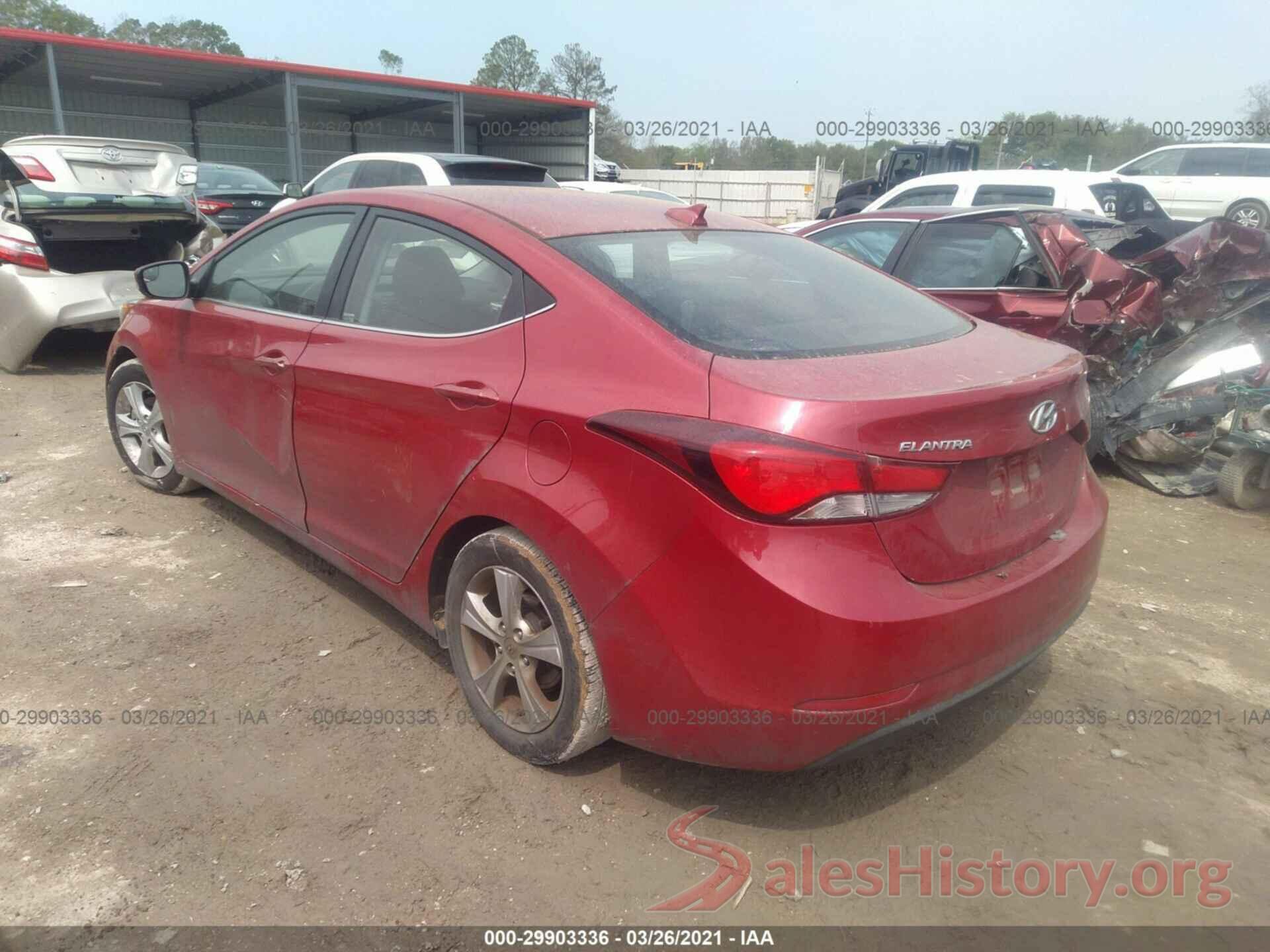 KMHDH4AE8GU554073 2016 HYUNDAI ELANTRA