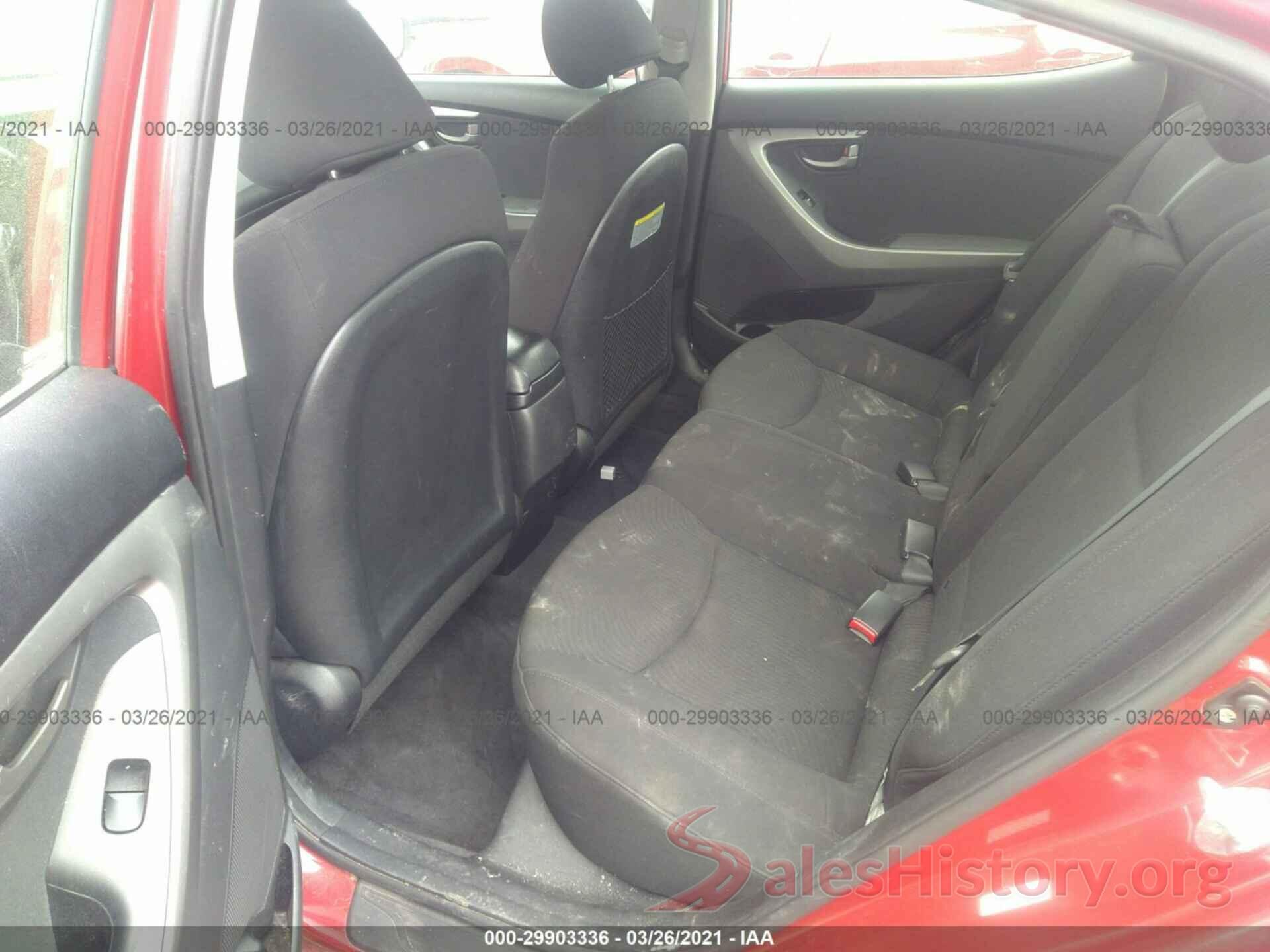 KMHDH4AE8GU554073 2016 HYUNDAI ELANTRA