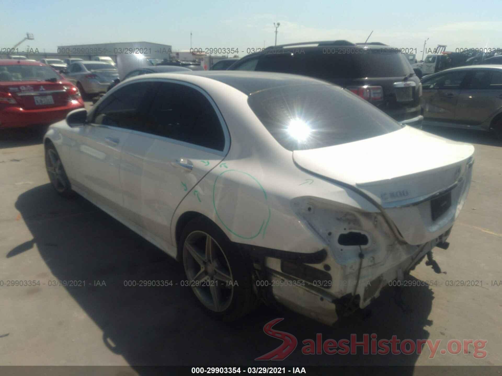 55SWF4KB9HU180881 2017 MERCEDES-BENZ C-CLASS