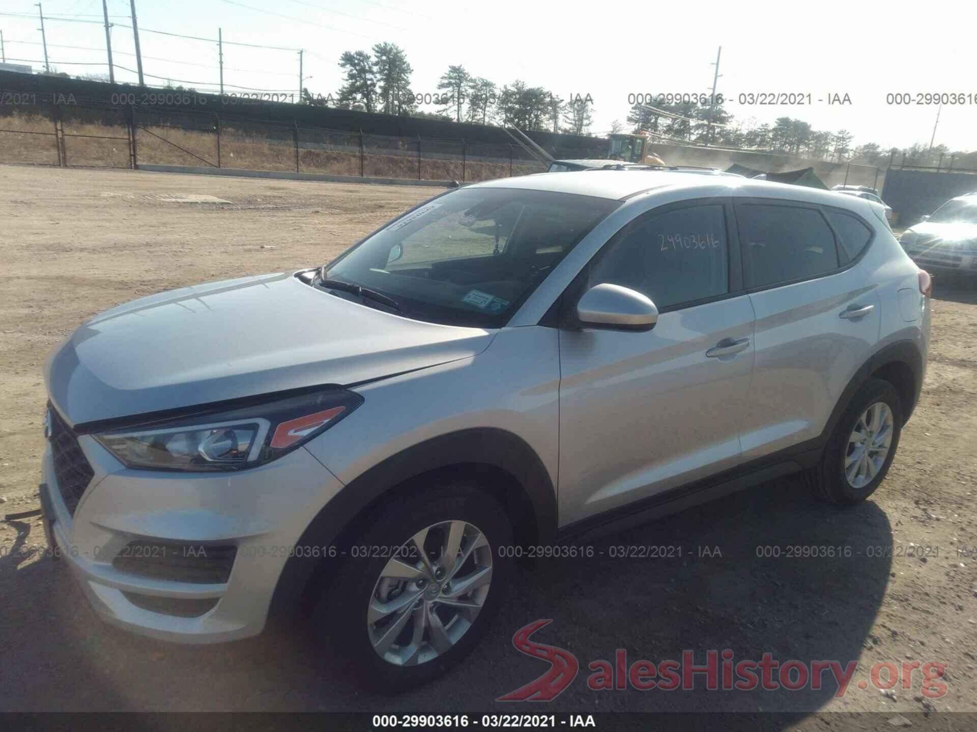 KM8J2CA43KU039819 2019 HYUNDAI TUCSON