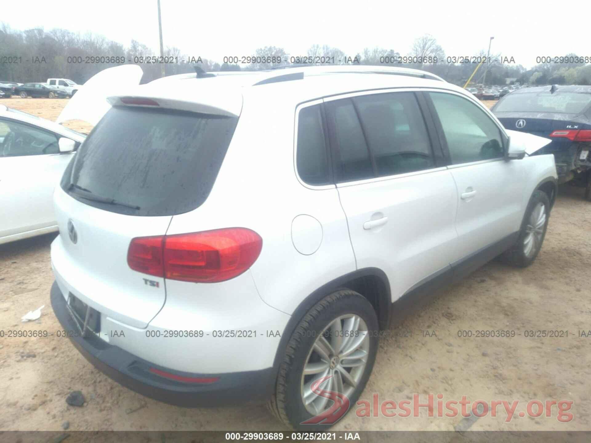 WVGAV7AX6GW556097 2016 VOLKSWAGEN TIGUAN