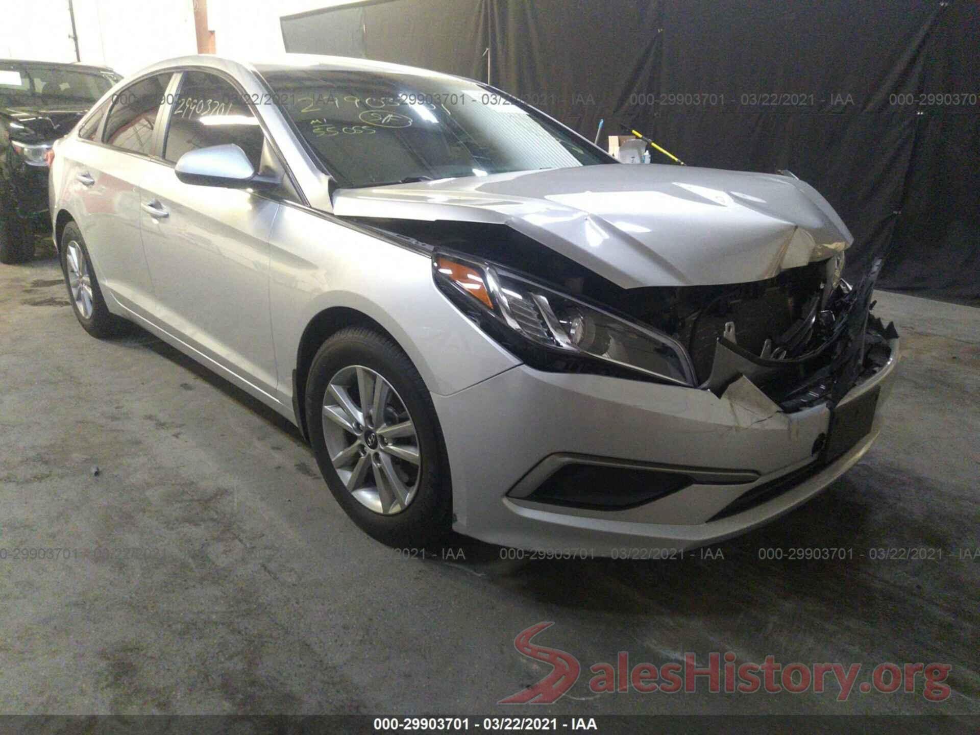 5NPE24AF3GH390132 2016 HYUNDAI SONATA