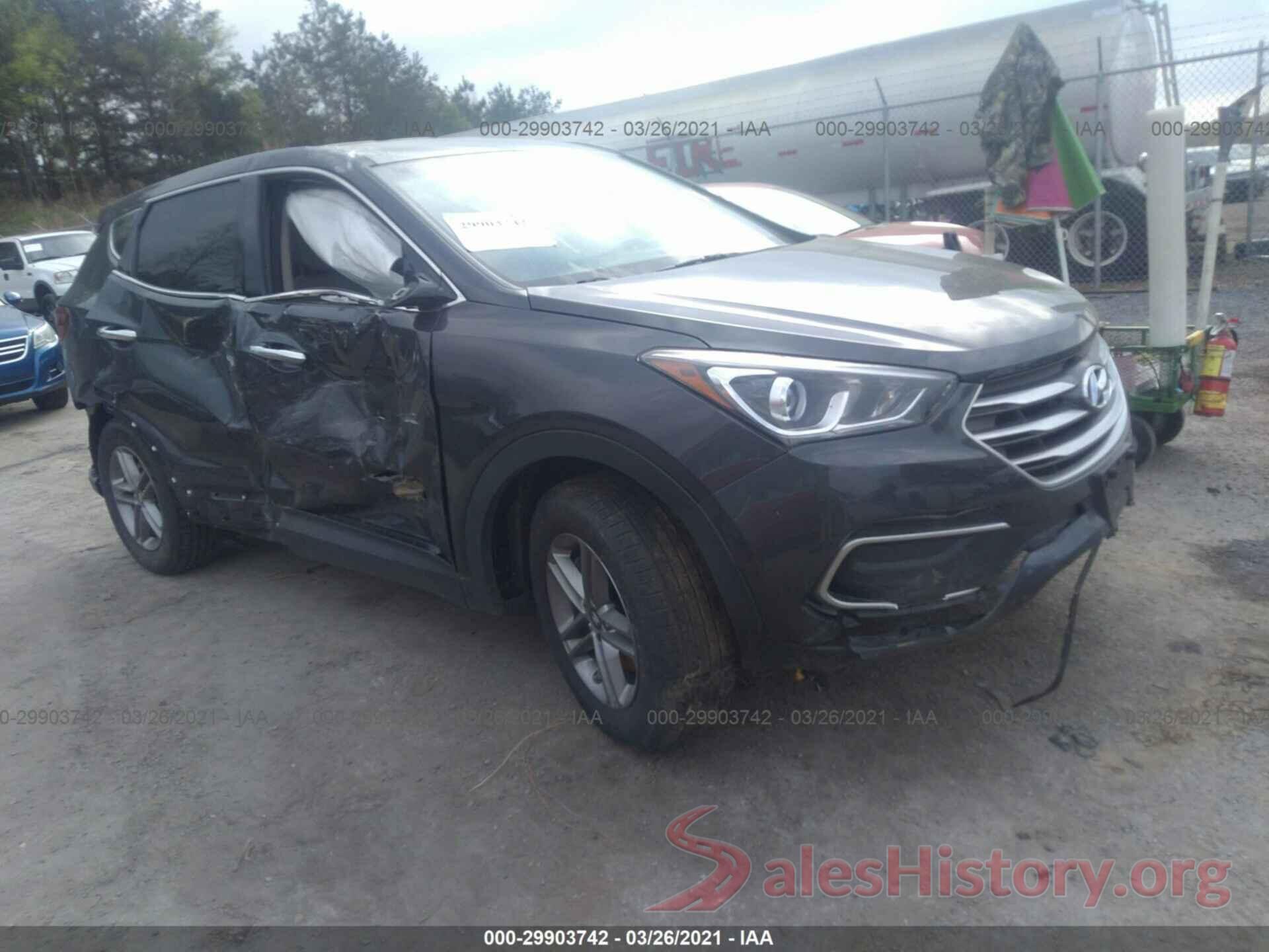 5XYZT3LB3JG570051 2018 HYUNDAI SANTA FE SPORT