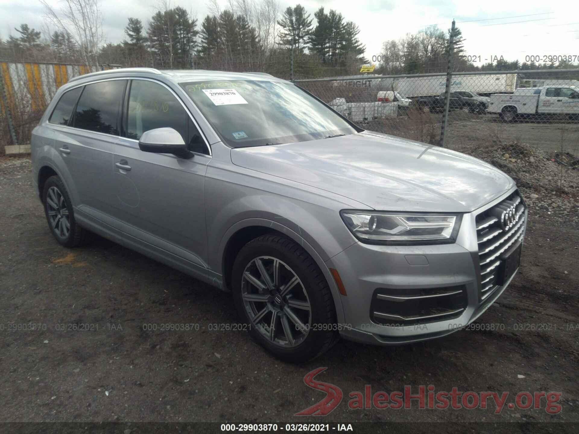 WA1LHAF7XJD031051 2018 AUDI Q7