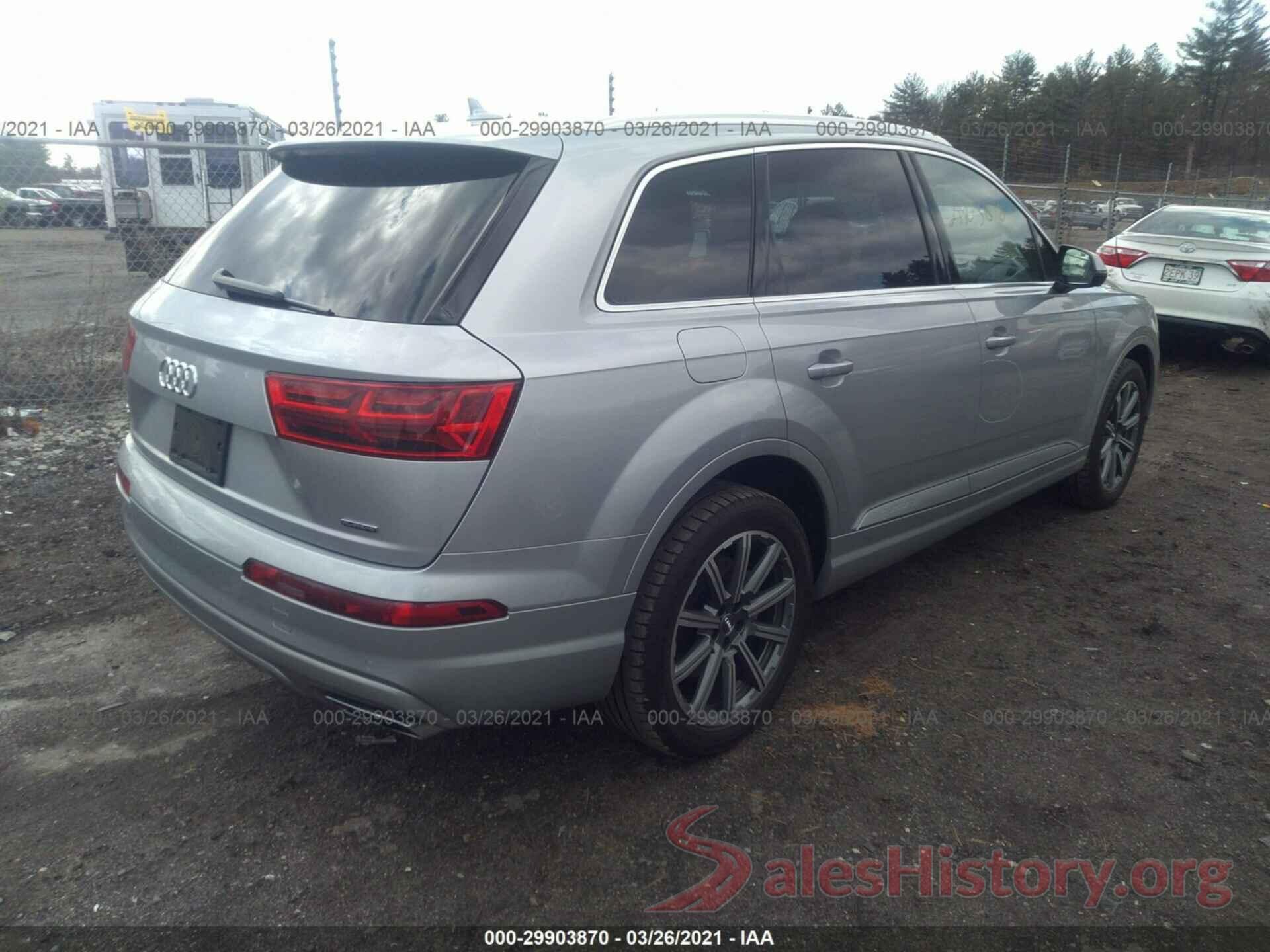 WA1LHAF7XJD031051 2018 AUDI Q7