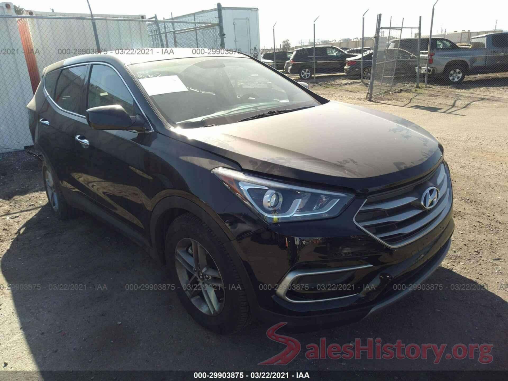 5NMZT3LB4HH022706 2017 HYUNDAI SANTA FE SPORT